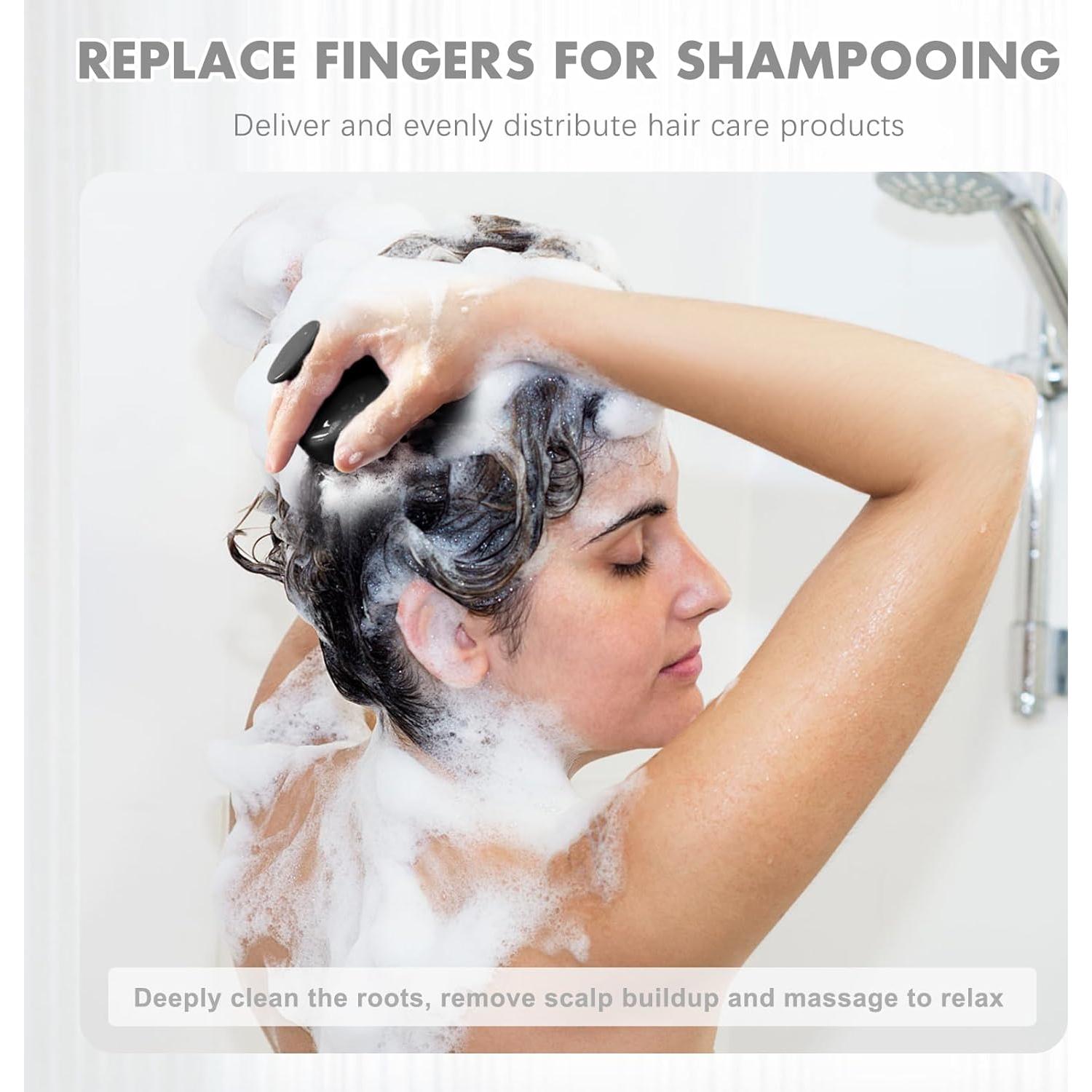 Masajeador de Cuero Cabelludo FREATECH FR3002D Negro