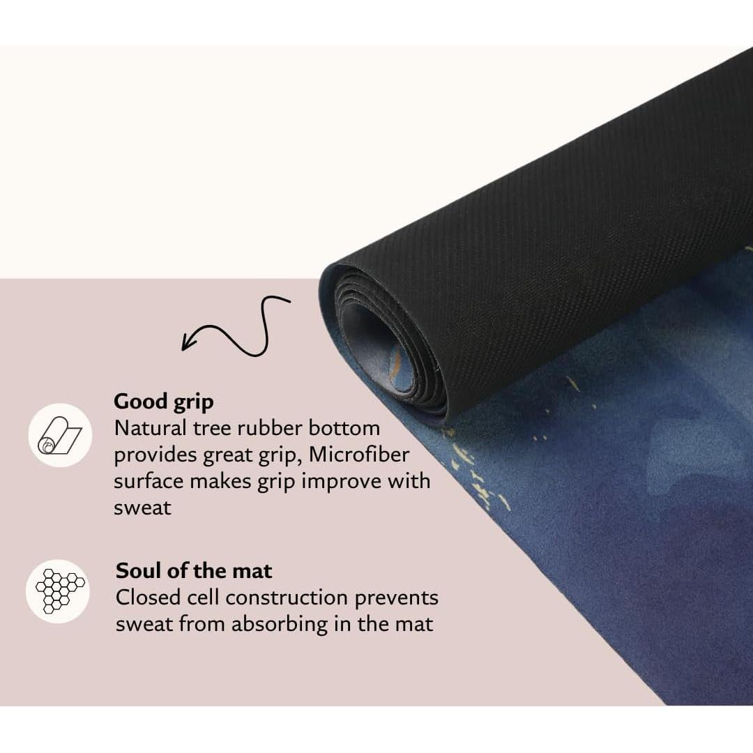 Estera de Yoga Antideslizante Shakti Warrior 182.88x60.96cm