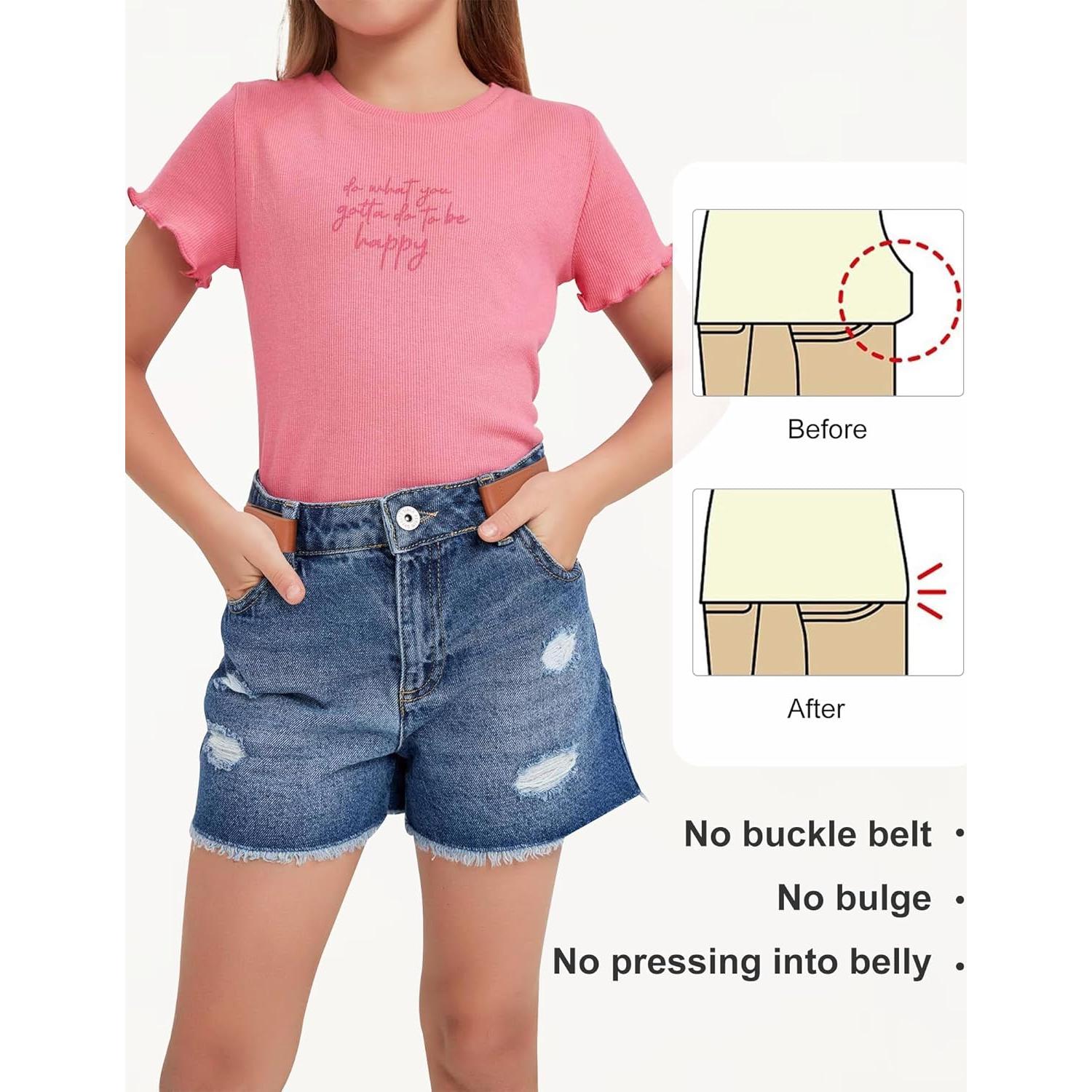 Cinturón Elástico Sin Hebilla AWAYTR para Niñas 43-68.6 cm