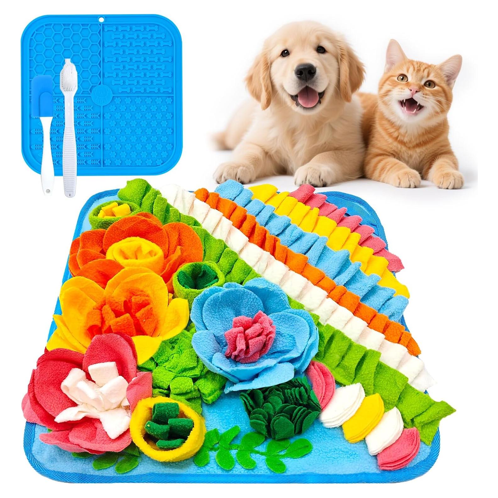 Juego de Alfombra de Olfato y Lamer Petcare 38x38 cm