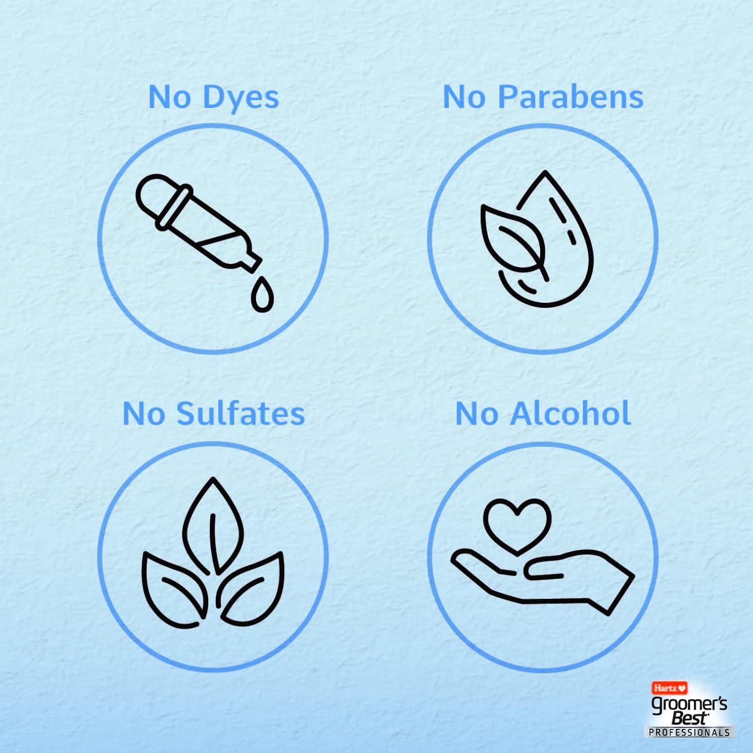 Champú y Acondicionador para Perros Hartz 6 en 1 532 ml