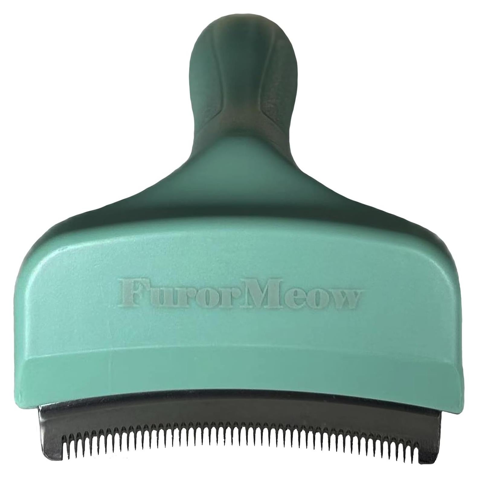 Cepillo deshedding para mascotas Haigele pequeño verde