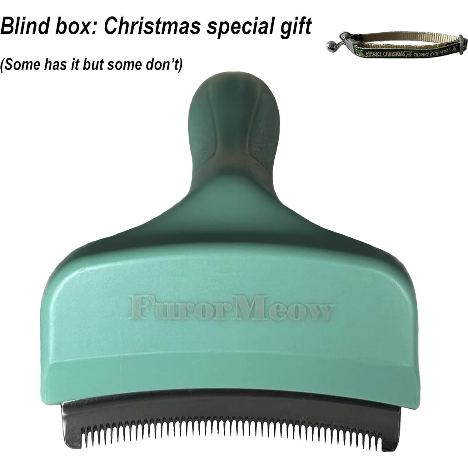 Cepillo deshedding para mascotas Haigele pequeño verde