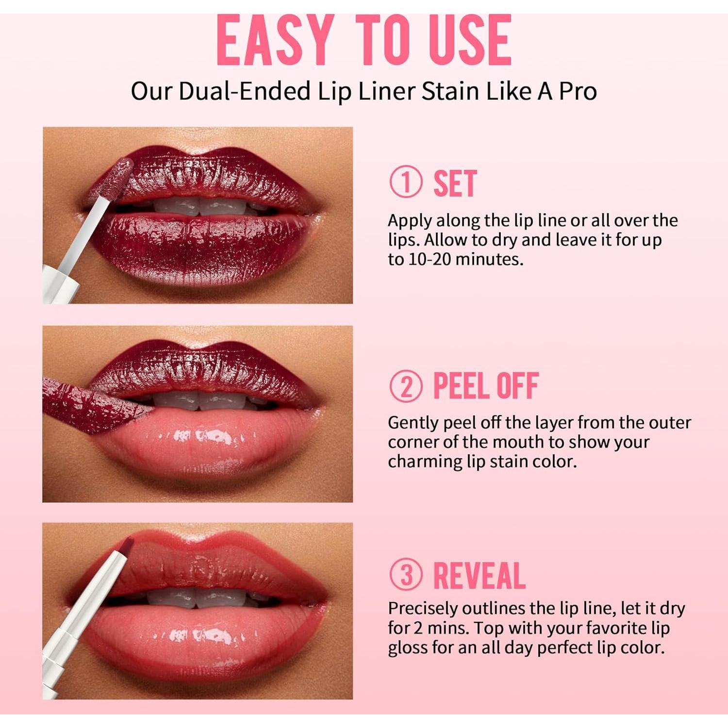 Tinte Labial Despegable iMethod Cocoa - Larga Duración 22g