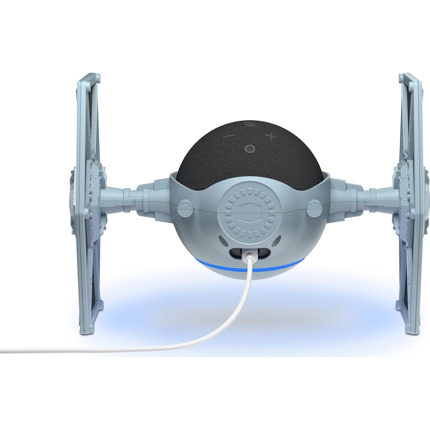 STAR WARS Echo Dot Bundle: Includes Echo Dot (5th Gen, 2022 release) | Charcoal and Limited Edition STAR WARS TIE Fighter Stand