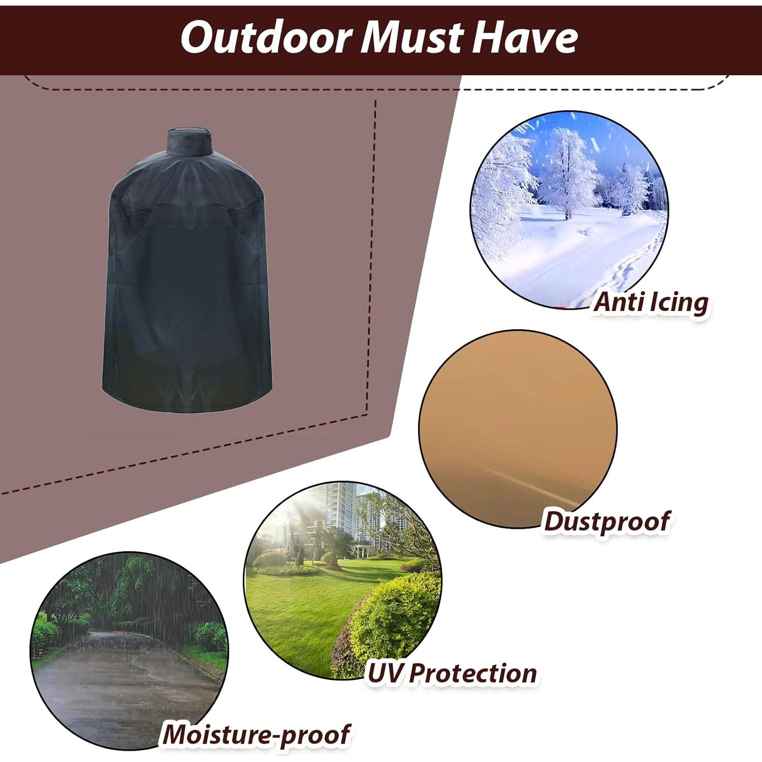 Funda Impermeable KAMaster para Parrilla Kamado 66 cm