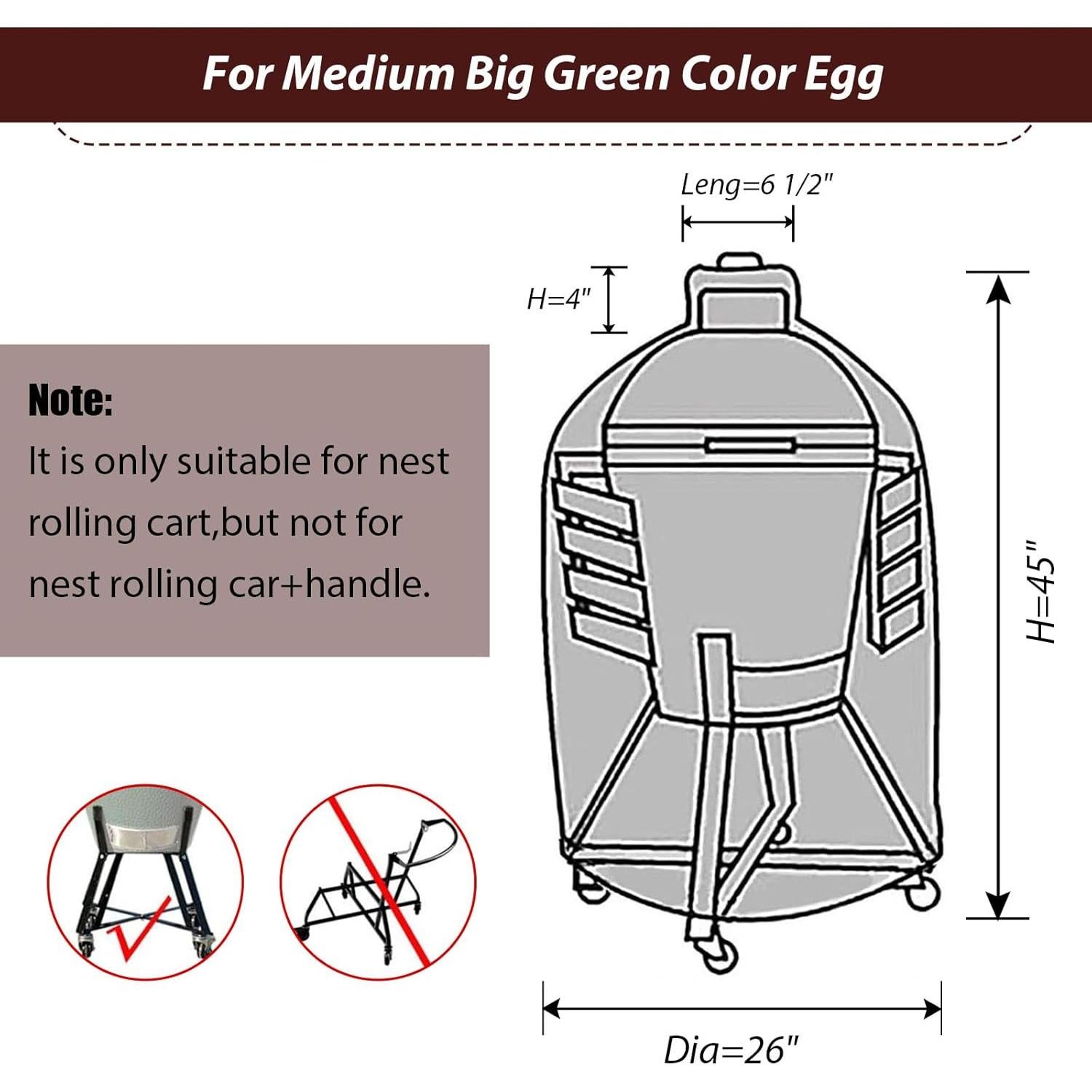 Funda Impermeable KAMaster para Parrilla Kamado 66 cm