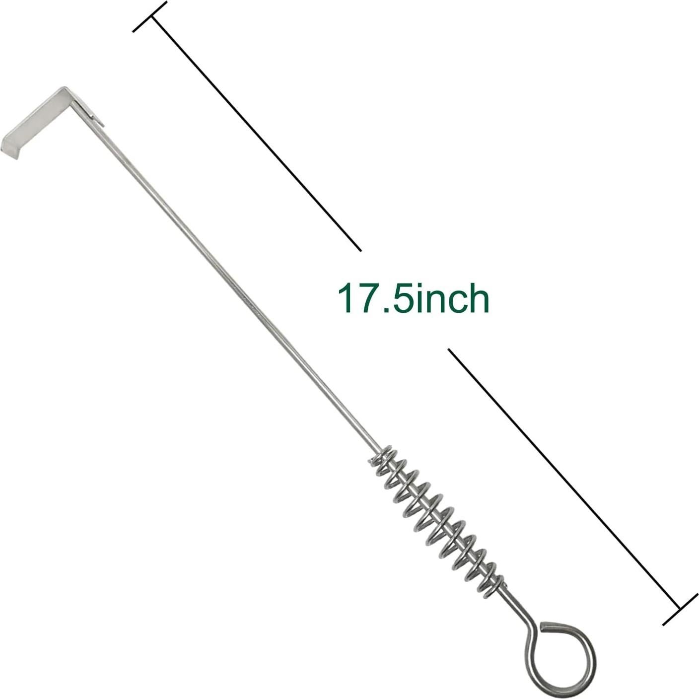 Herramienta de ceniza Quantfire 45.7 cm con tenedor para parrillas