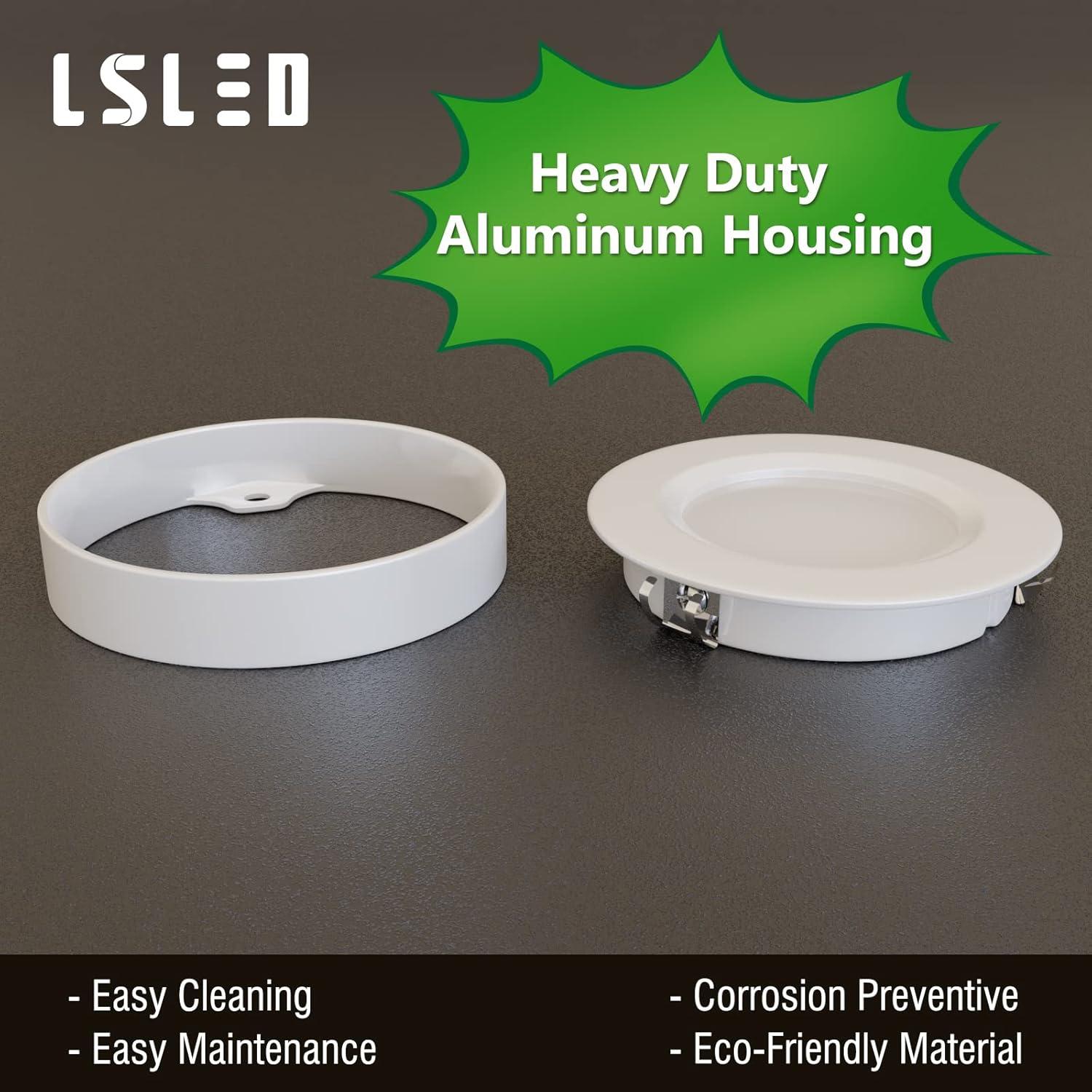 Luces LED Puck L5L3D Con Cable 9W 3000K Paquete de 3