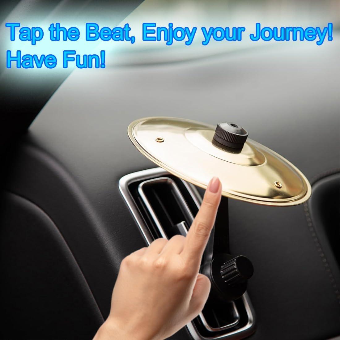 Mini Platillo de Ventilación de Auto ZAGEVIVIN Oro 13.5cm