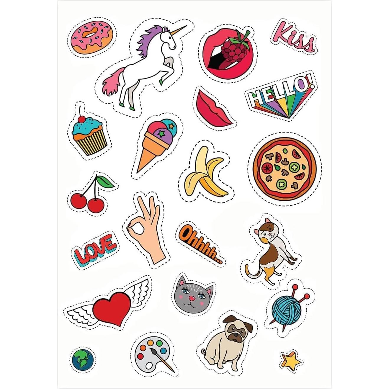 Papel de Etiquetas Completo BETCKEY 21.6x27.9 cm Mate 100 Hojas