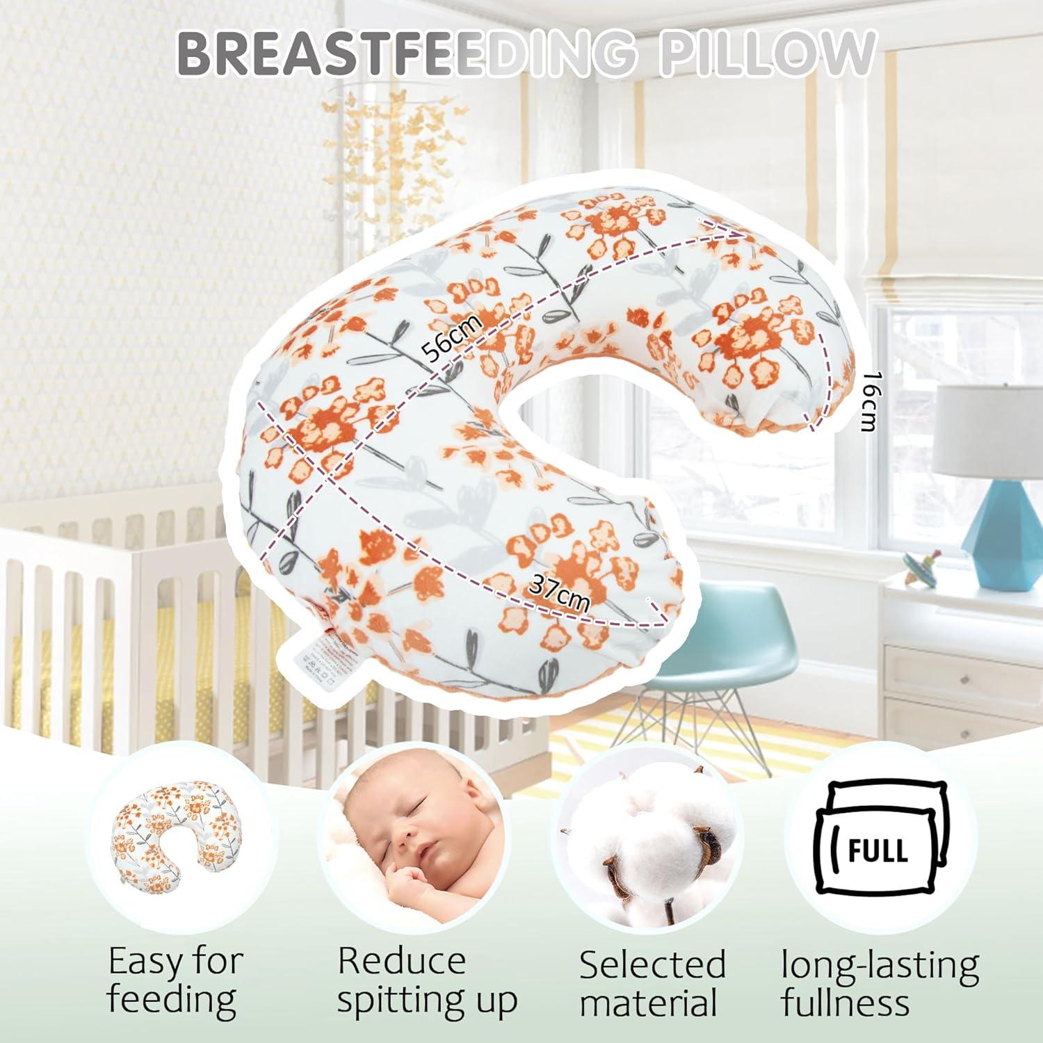 Cojín de Lactancia LAT Lee y Town Ergonómico 1.6kg Floral