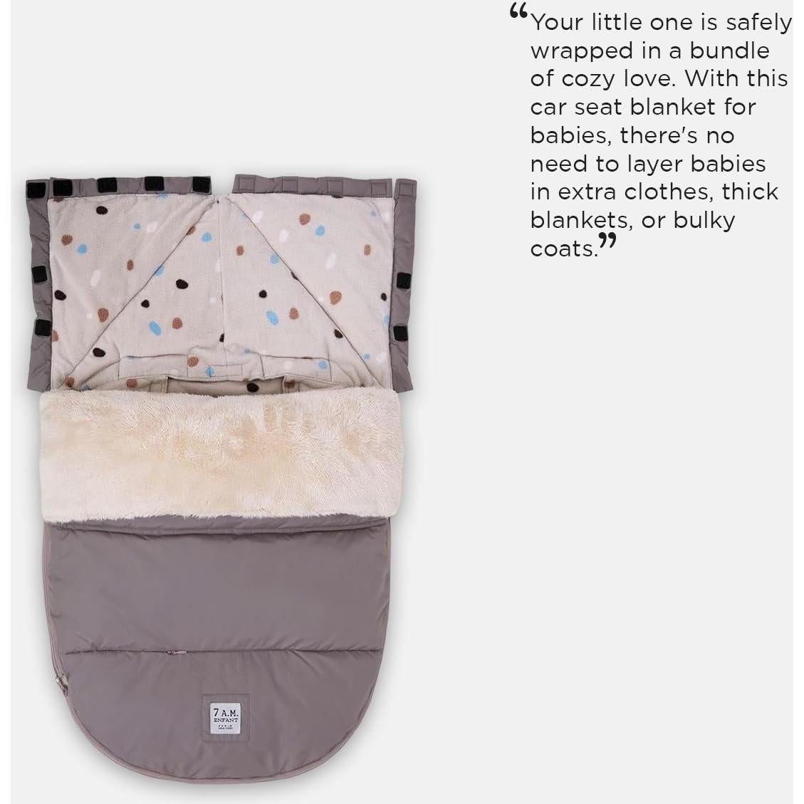 Manta para Carrito 7AM Enfant POD Invierno Repelente al Agua