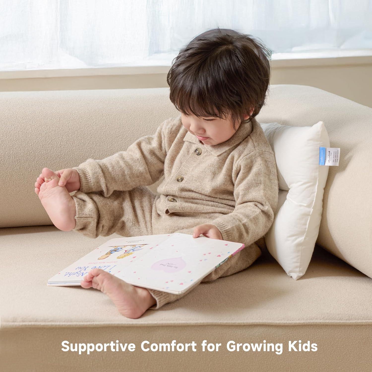 Almohada para Niños Choc Chick Oso 50x30 cm Hipoalergénica