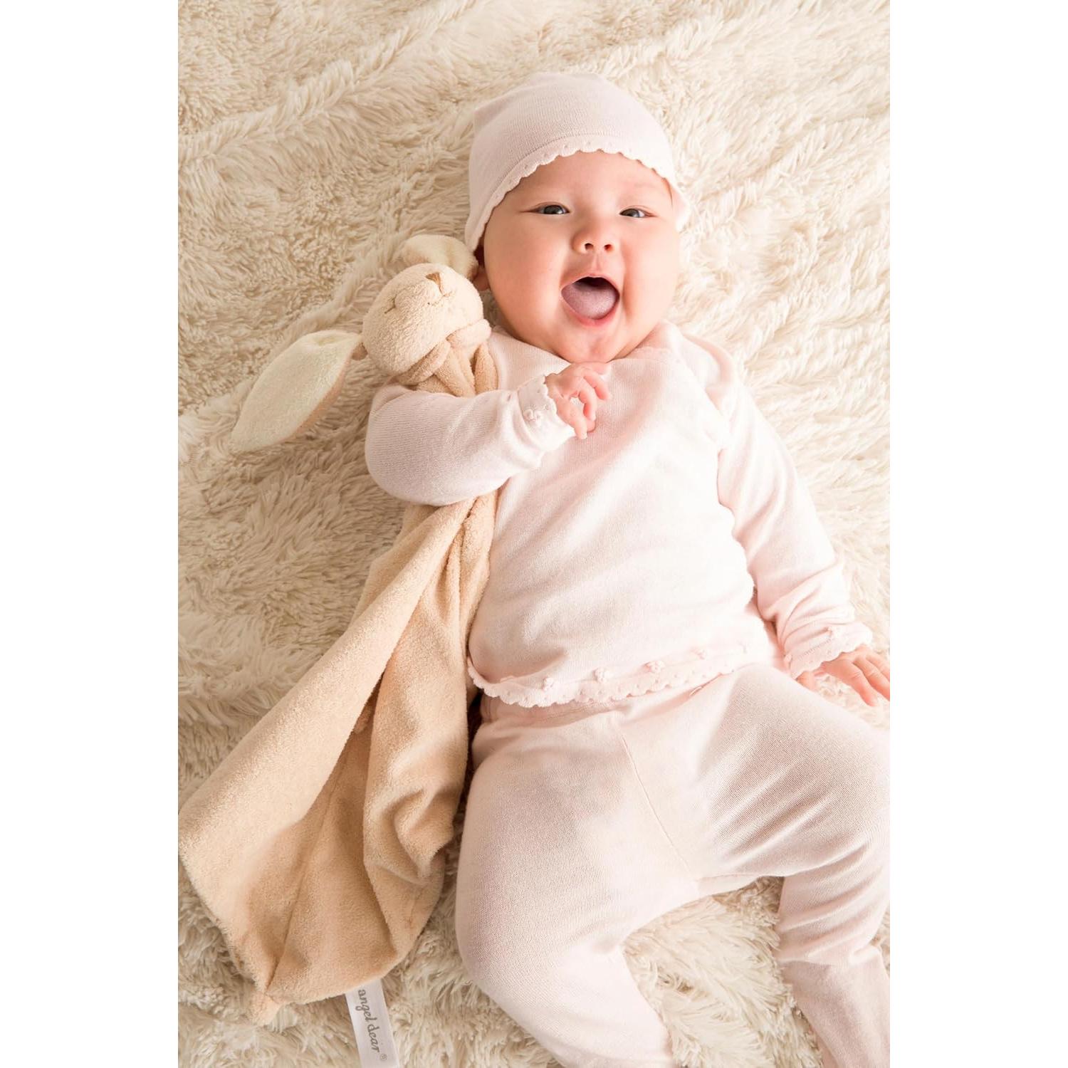 Conjunto de Gemelos Acurrucados Angel Dear Conejo Beige