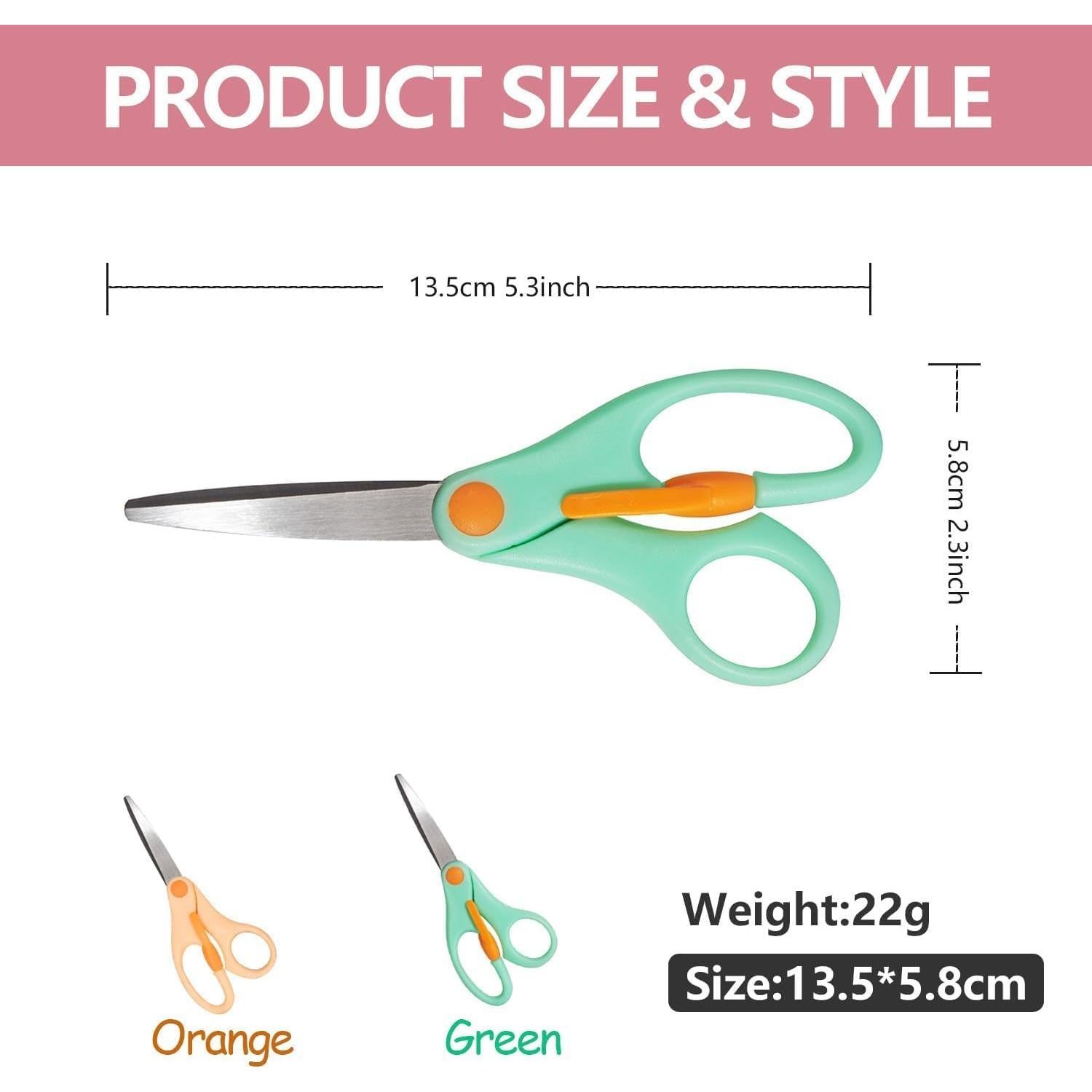 Tijeras de Seguridad para Niños Jorunhe 12.7cm Acero Inoxidable