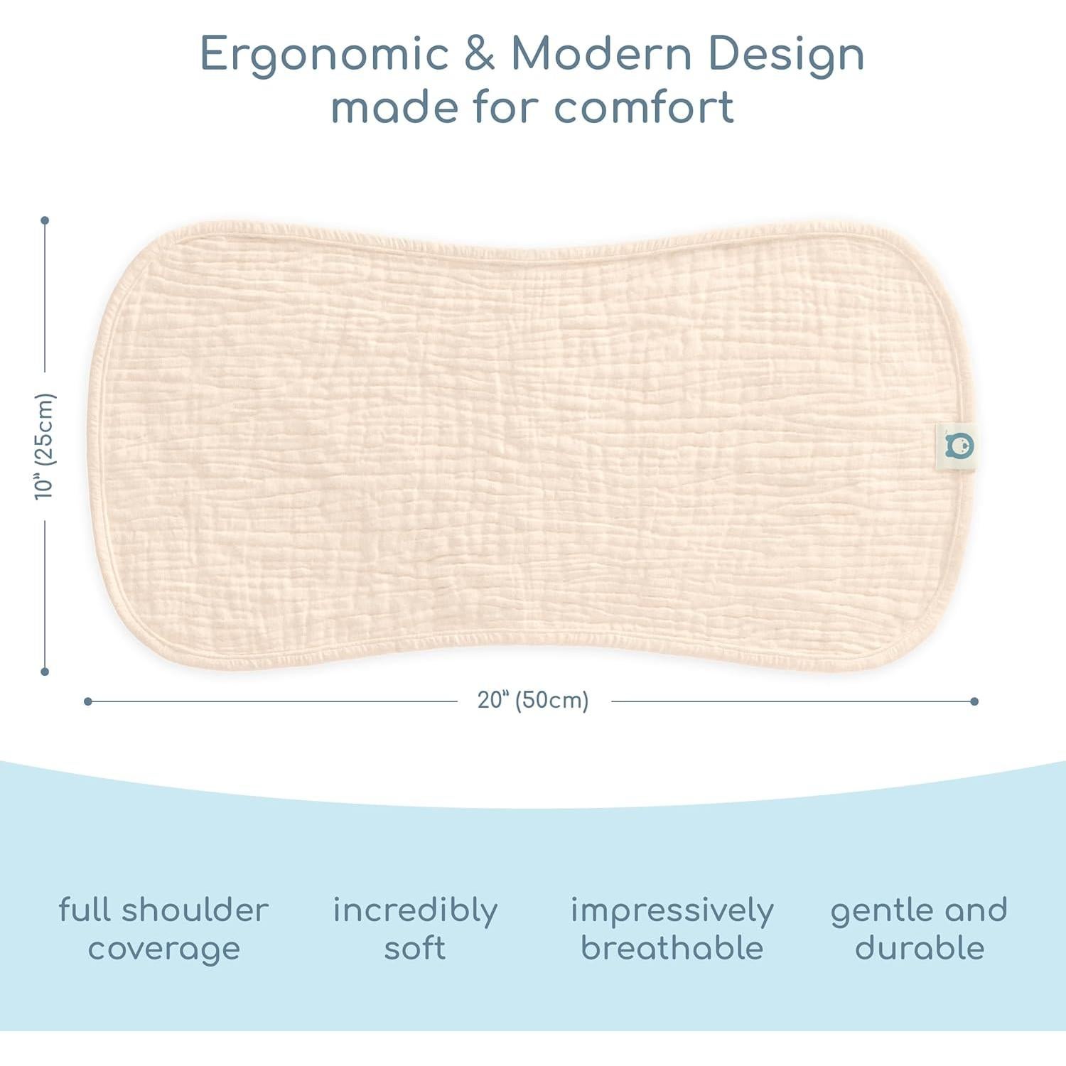 Juego de Pañales de Muselina ROMY RO 6 Piezas 100% Algodón Orgánico