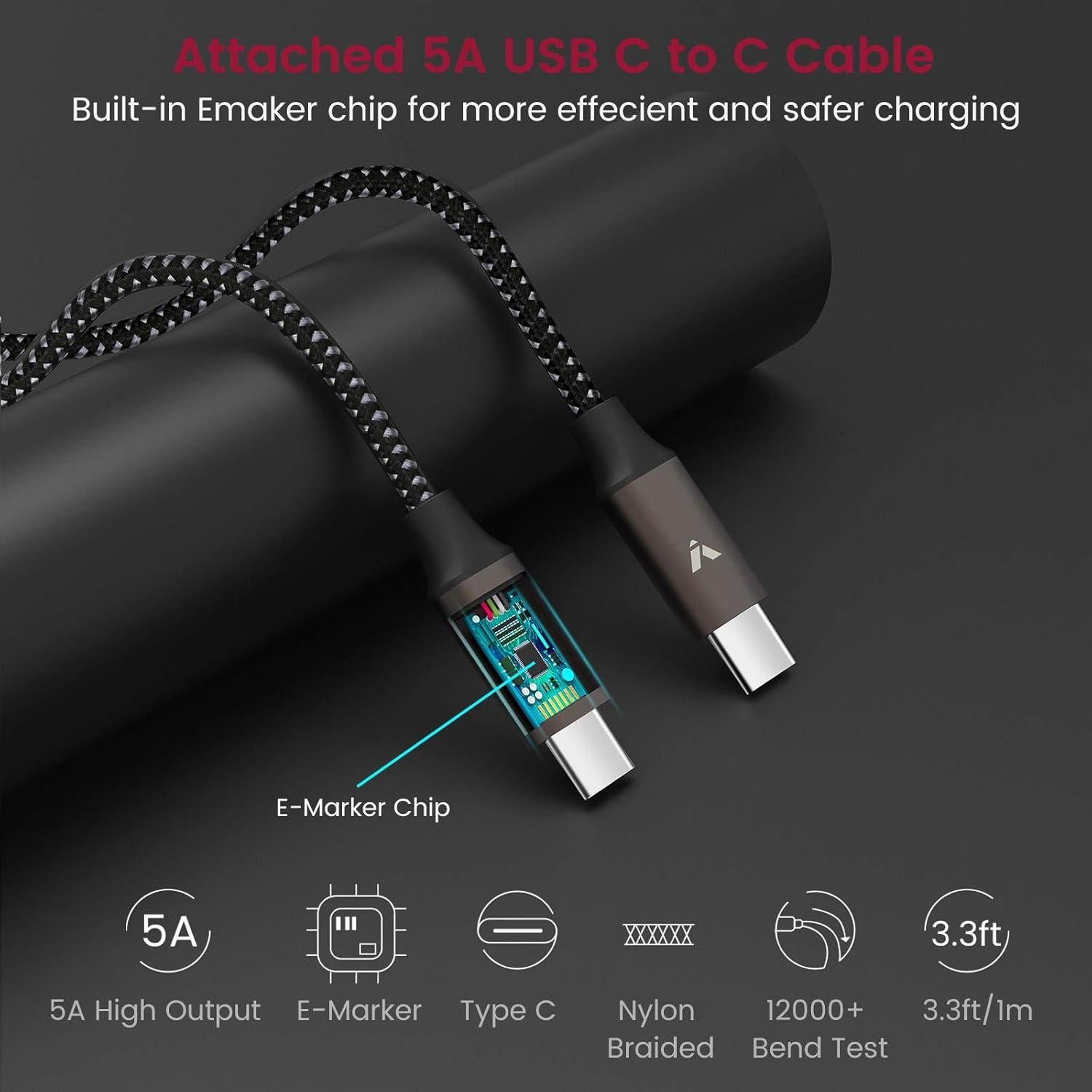 VELOGK Super Fast Type C Car Charger [73W Turbo], Fast Adaptive 55W 45W PPS/PD&QC3.0 USB C Car Adapter[Super Fast Charging 2.0] for Samsung S25 Ultra/S24 Ultra/S23 Ultra/S22+/S21/S20,iPad Pro,MacBook