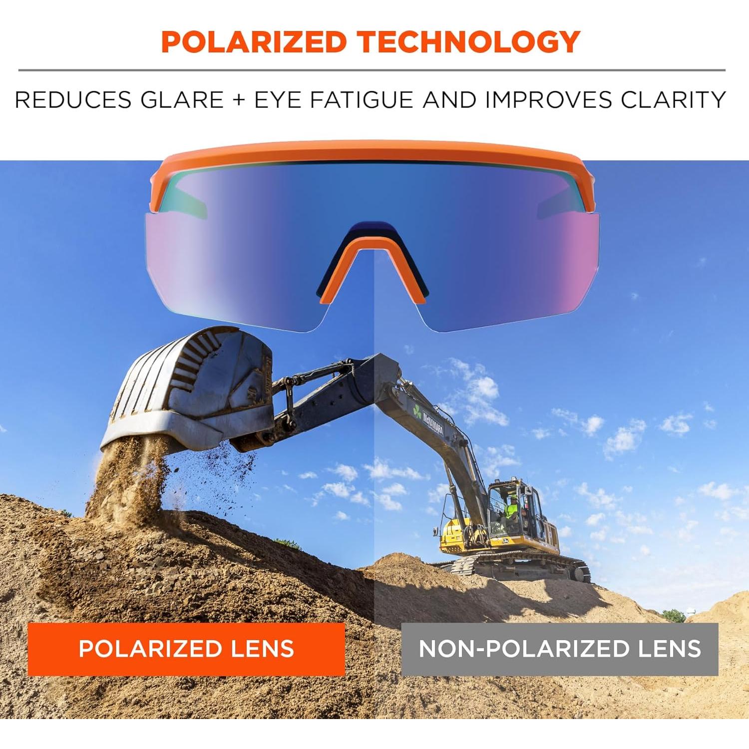 Gafas de Seguridad Polarizadas Ergodyne AEGIR Anti-Vaho