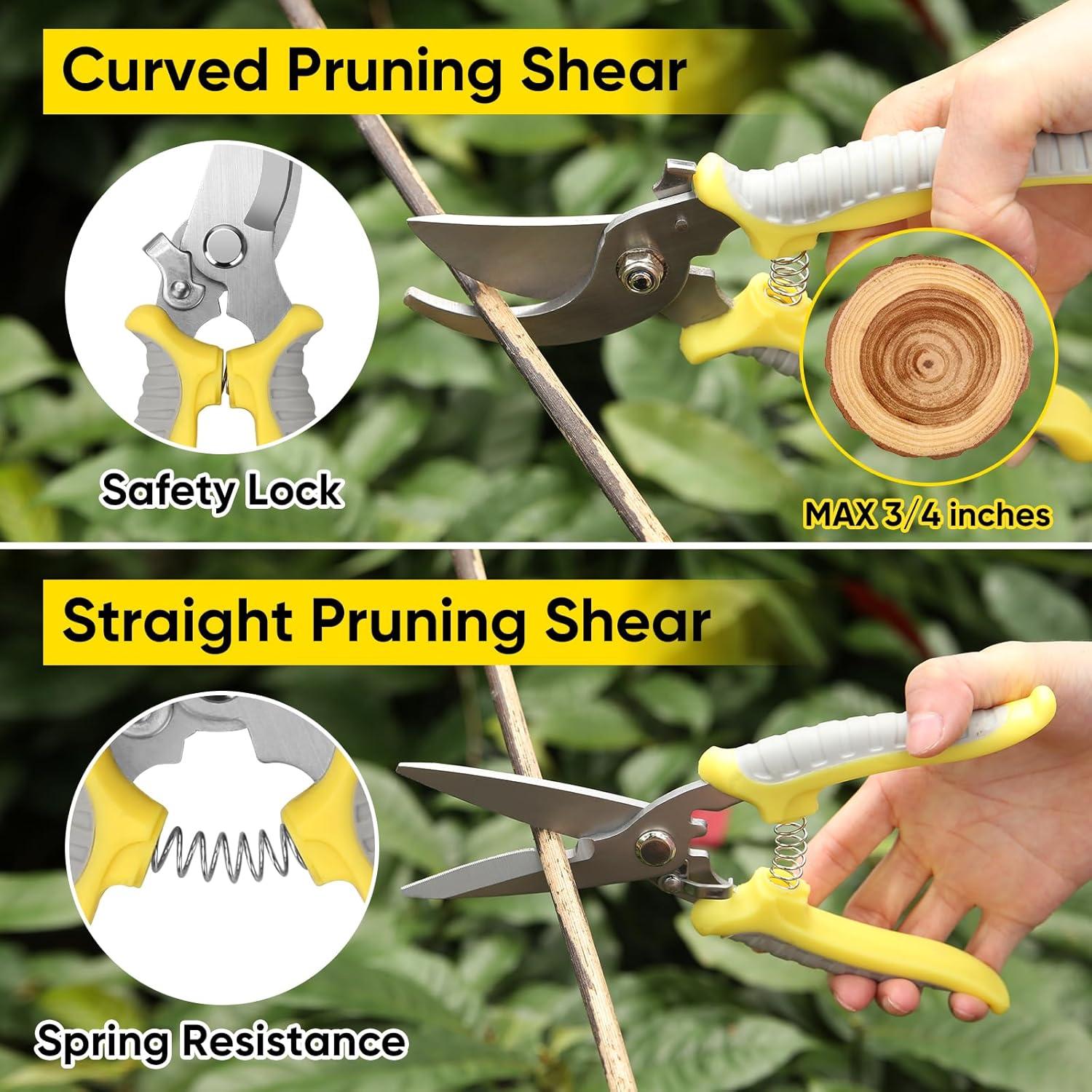 Conjunto de Herramientas de Jardinería Blumway 10 Pzs Acero Inoxidable