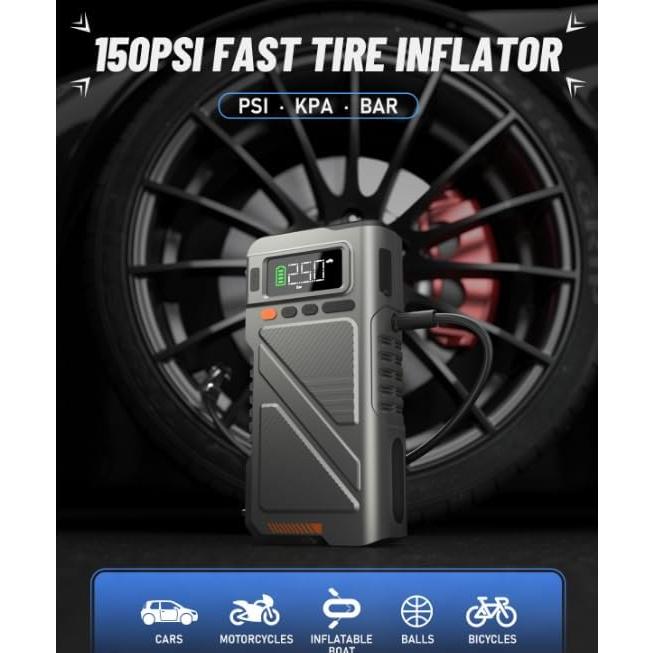 Arrancador de Salto Pabulum SU7 9000A con Compresor 150PSI