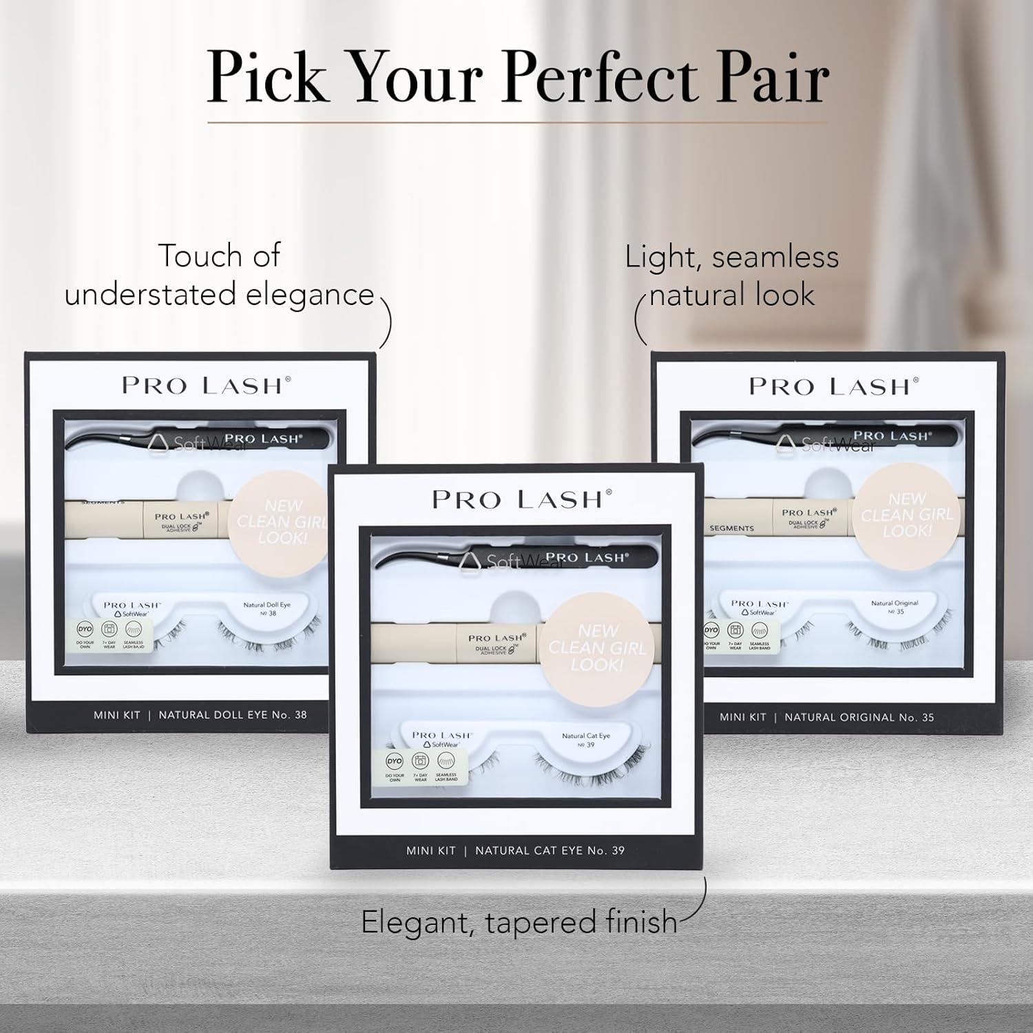 Kit de Pestañas Pro Lash Ojo de Gato No. 39 - Juego Individual