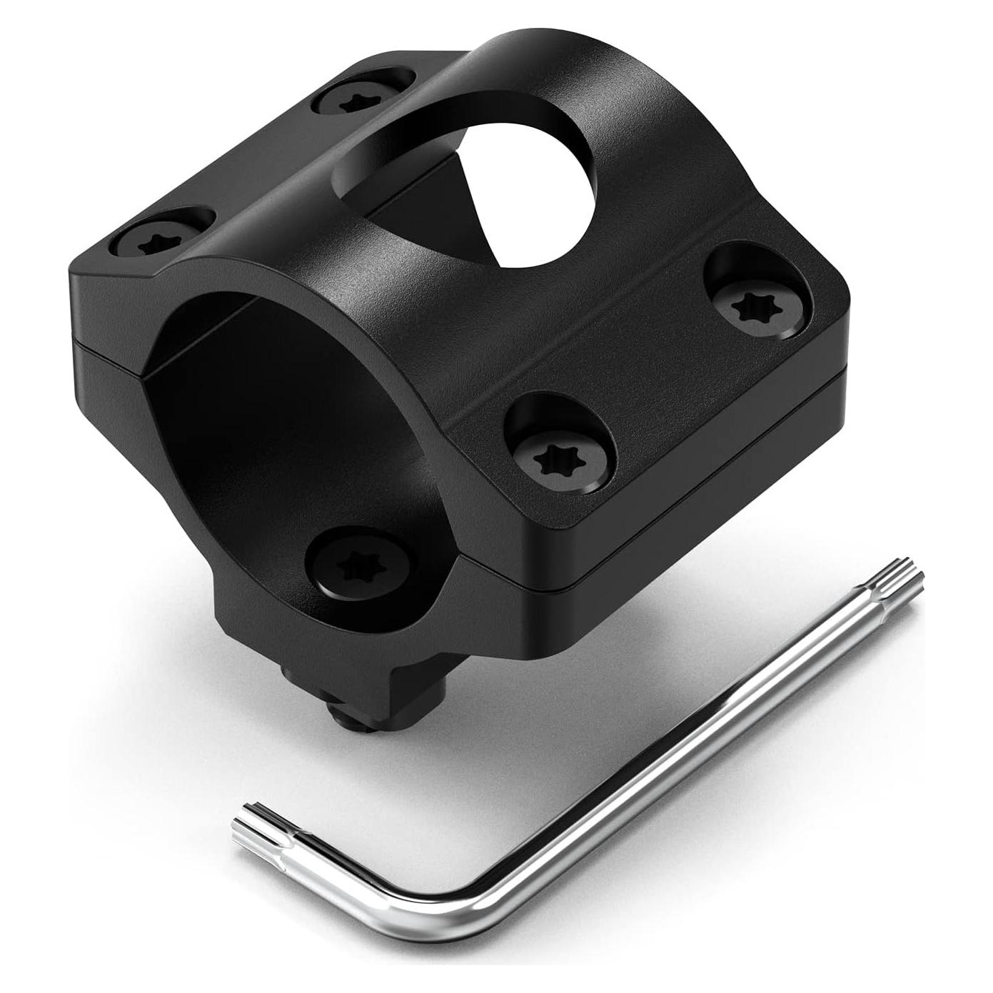 Soporte de Linterna M Lock Fyland 1 Pulgada Aluminio Negro