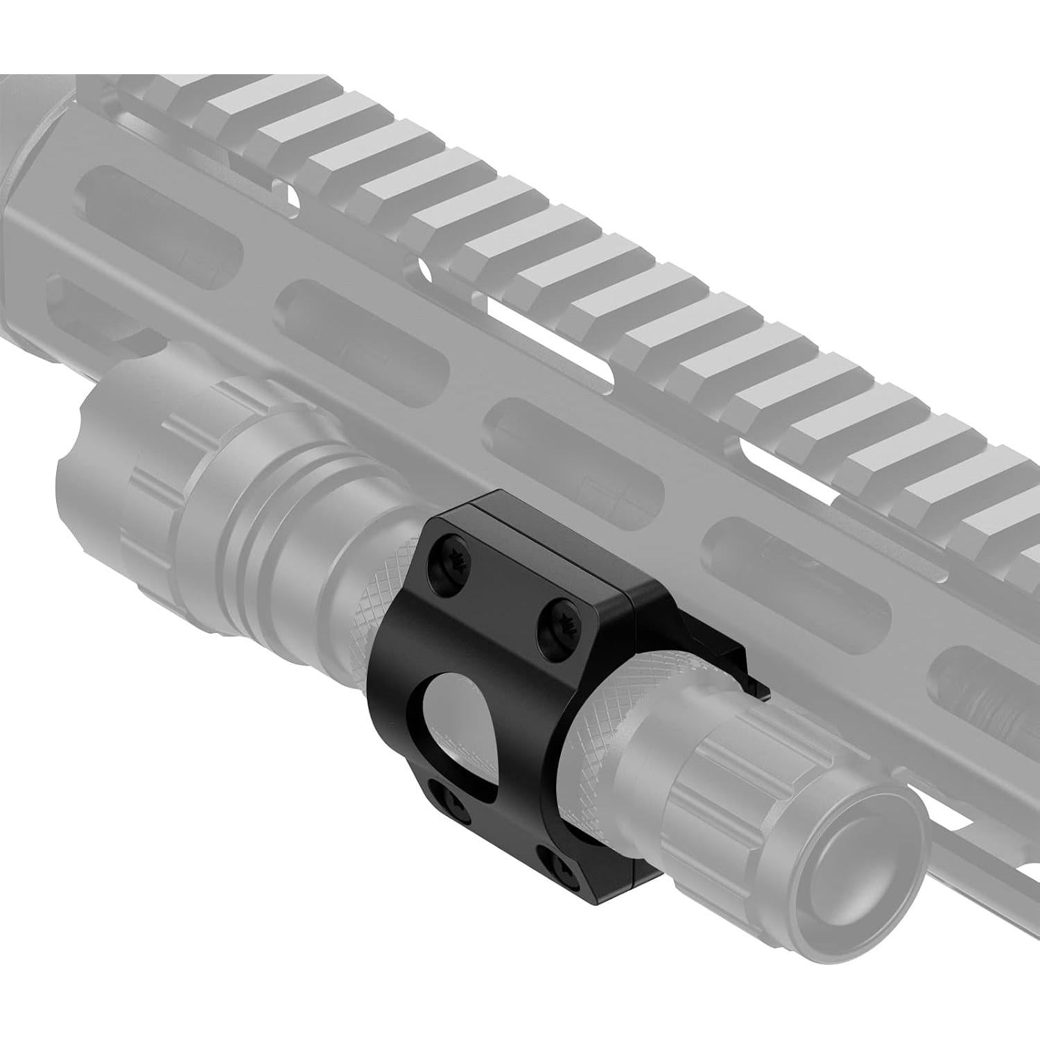 Soporte de Linterna M Lock Fyland 1 Pulgada Aluminio Negro