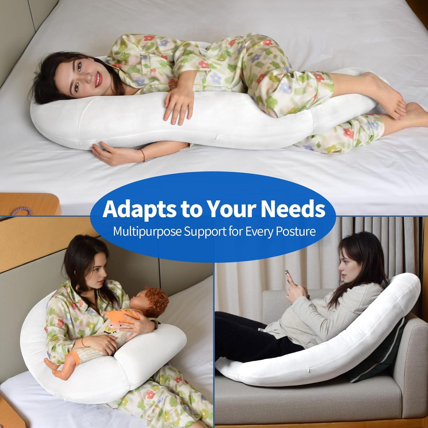 Almohada Corporal U Pozico DreamU 129.54 cm Refrigerante