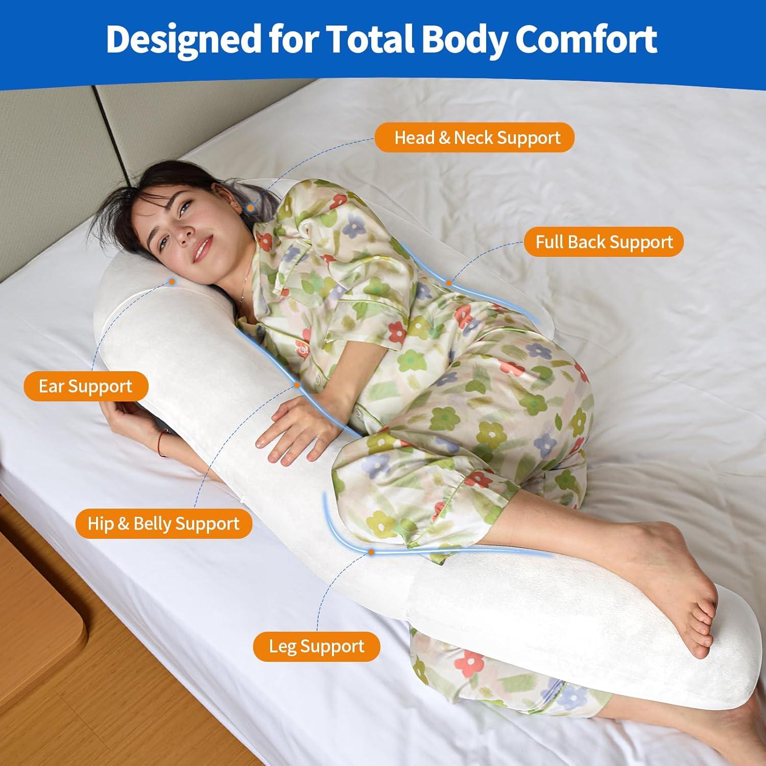 Almohada Corporal U Pozico DreamU 129.54 cm Refrigerante