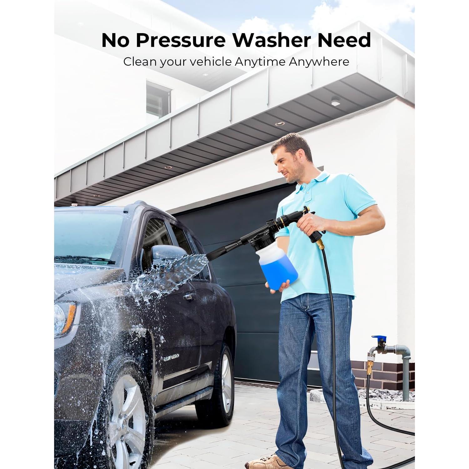 Pistola de Espuma ARTIPOLY para Lavado de Autos - Conexión a Manguera