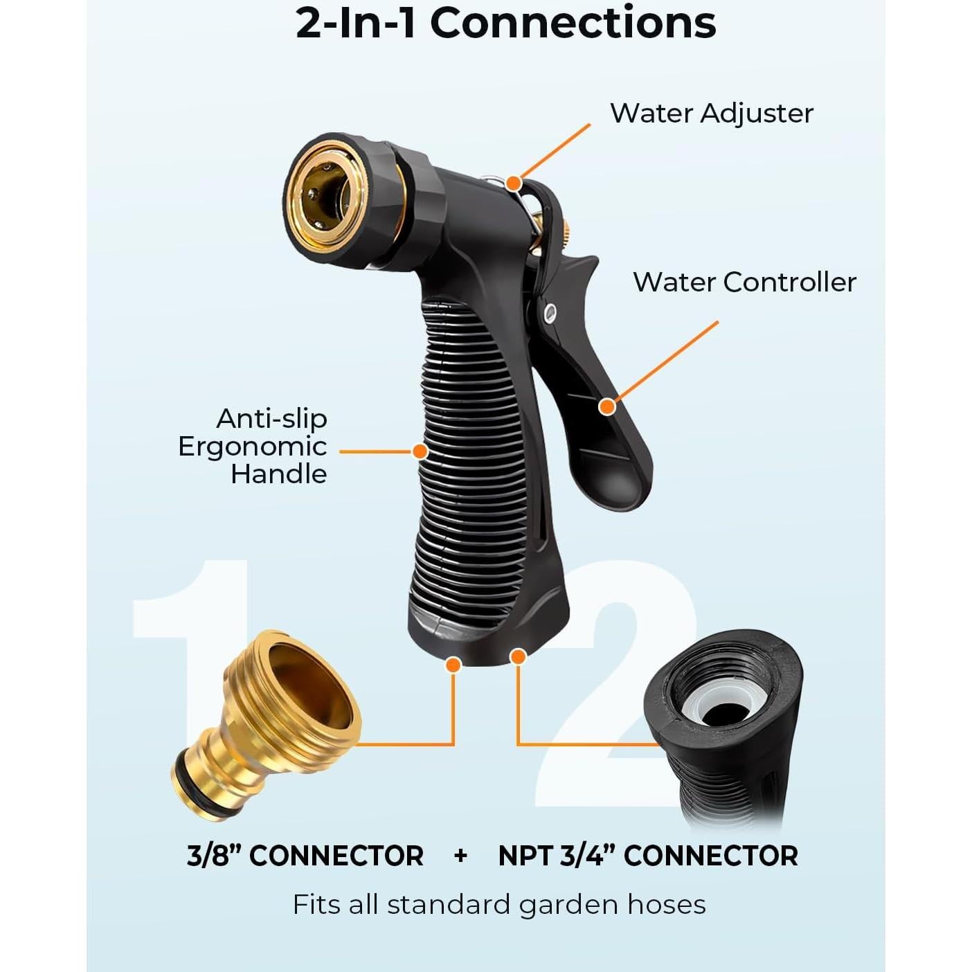 Pistola de Espuma ARTIPOLY para Lavado de Autos - Conexión a Manguera
