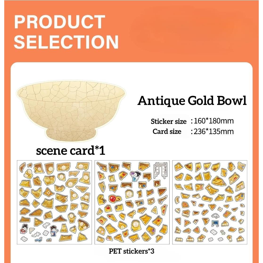 Kit de Diorama Kawaii daheypong - Stickers Reutilizables 3D