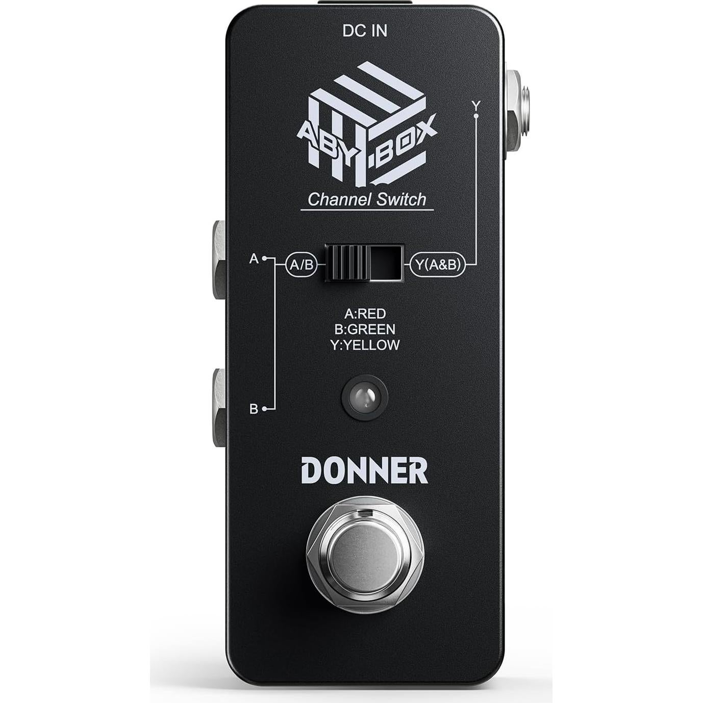 Pedal de Efecto ABY Donner Box Selector True Bypass 249g