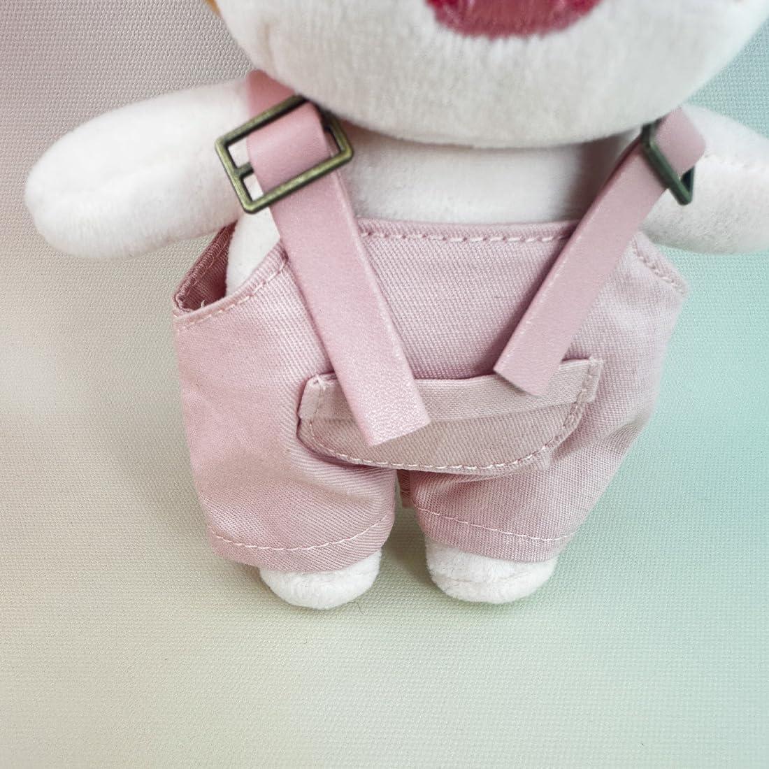 Conjunto de Ropa de Muñeca de Felpa Xyrmync 15-17cm Negro