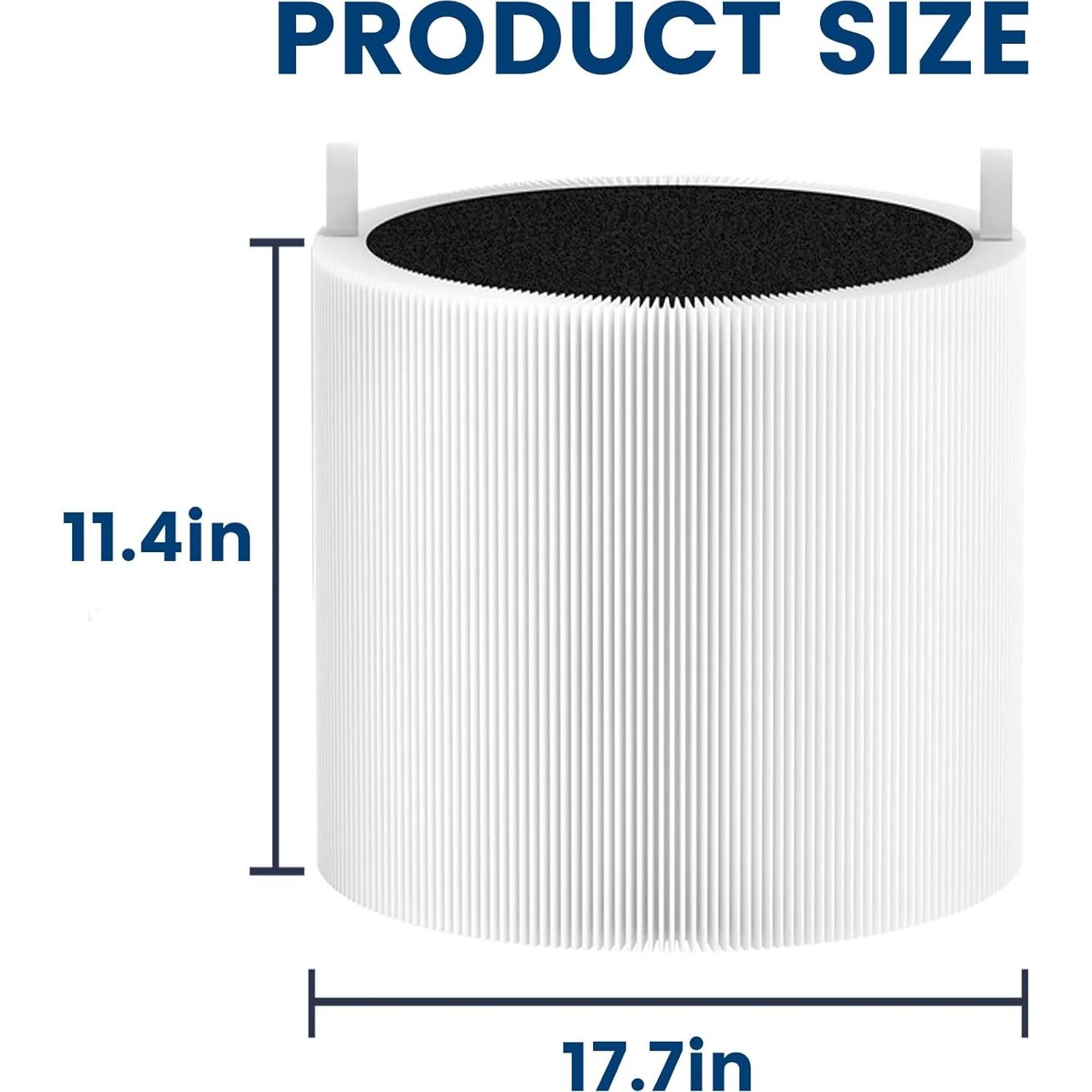 Paquete de 2 Filtros HEPA ZHIANZAN 311i Max para Blue Pure