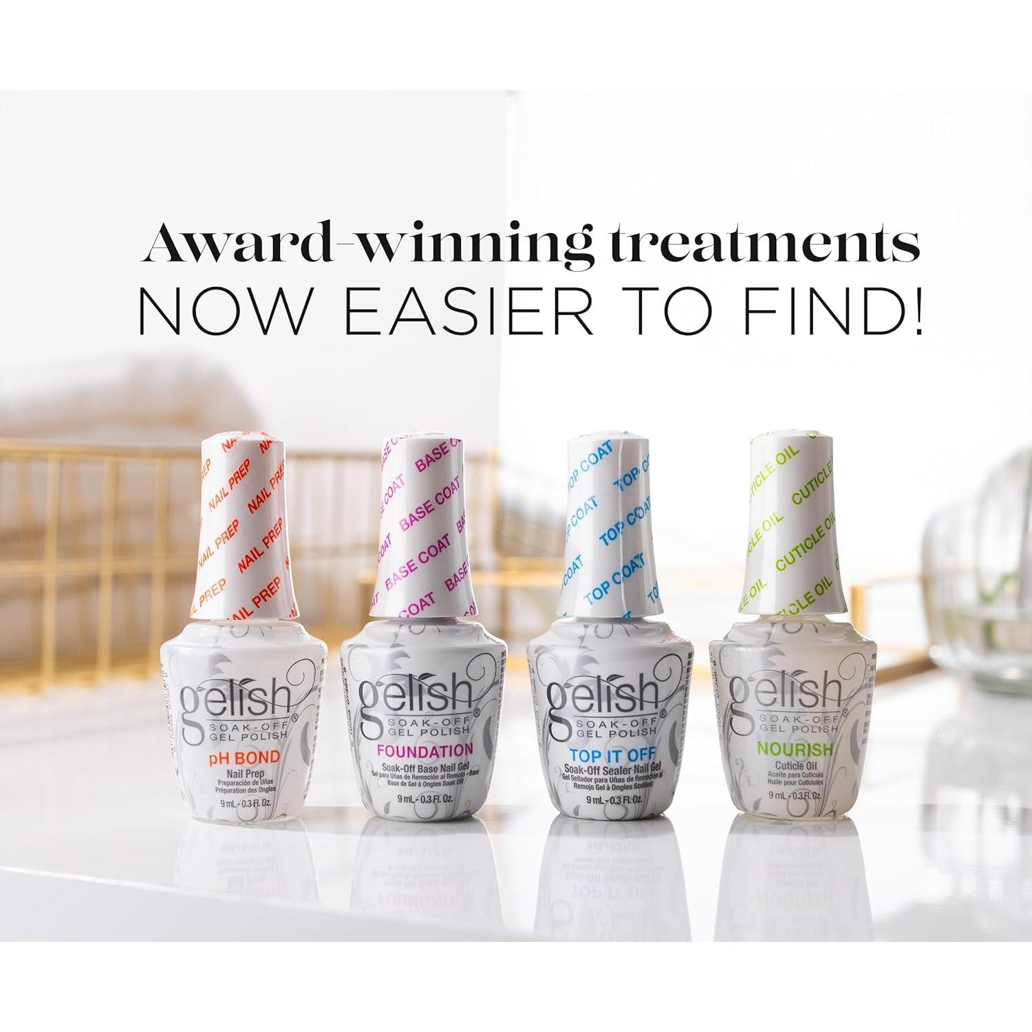 Kit de Manicura Gelish MINI Cuatro Fantásticos - 35.4 mL