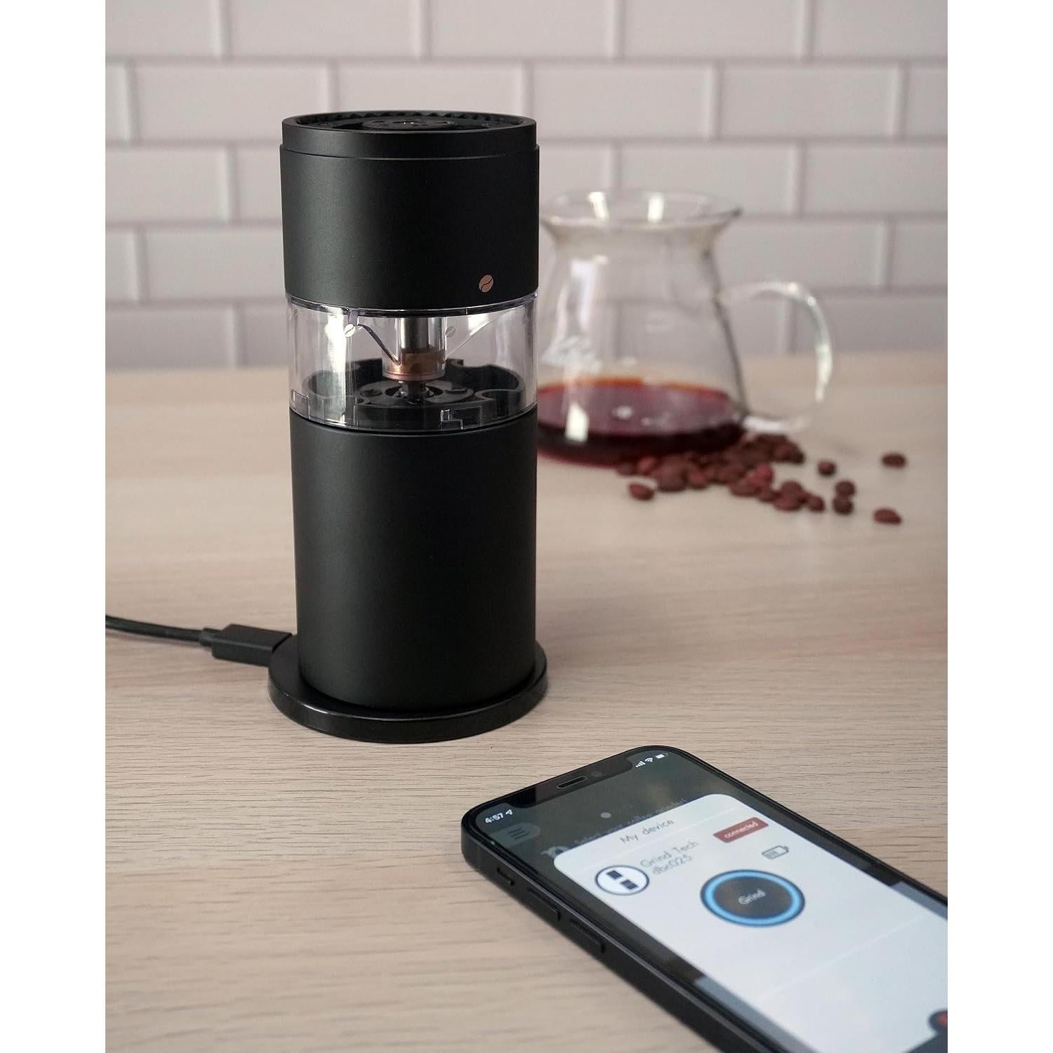 Molinillo de Café Eléctrico Portátil PALICO FCG2102 - 20 Tamaños de Molienda