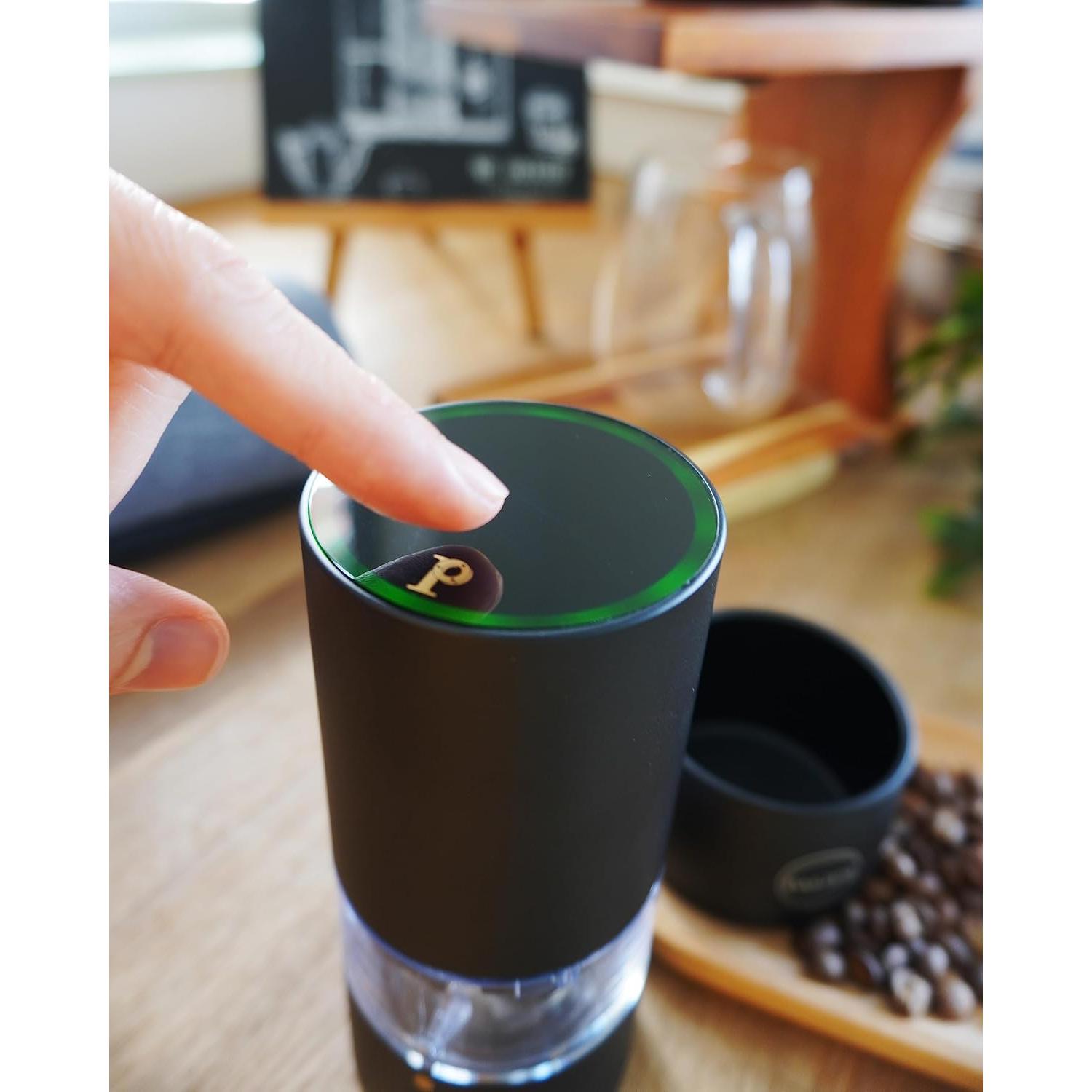 Molinillo de Café Eléctrico Portátil PALICO FCG2102 - 20 Tamaños de Molienda