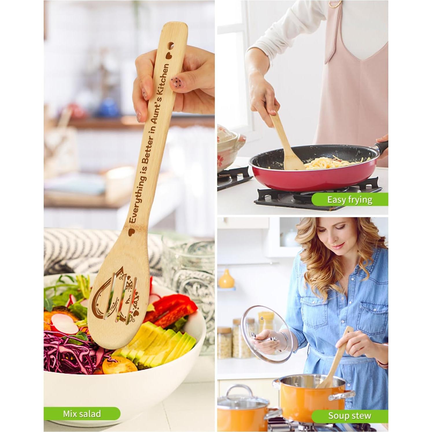 Juego de Tablas de Cortar de Bambú Aremdys 29x20cm - Regalo Tía