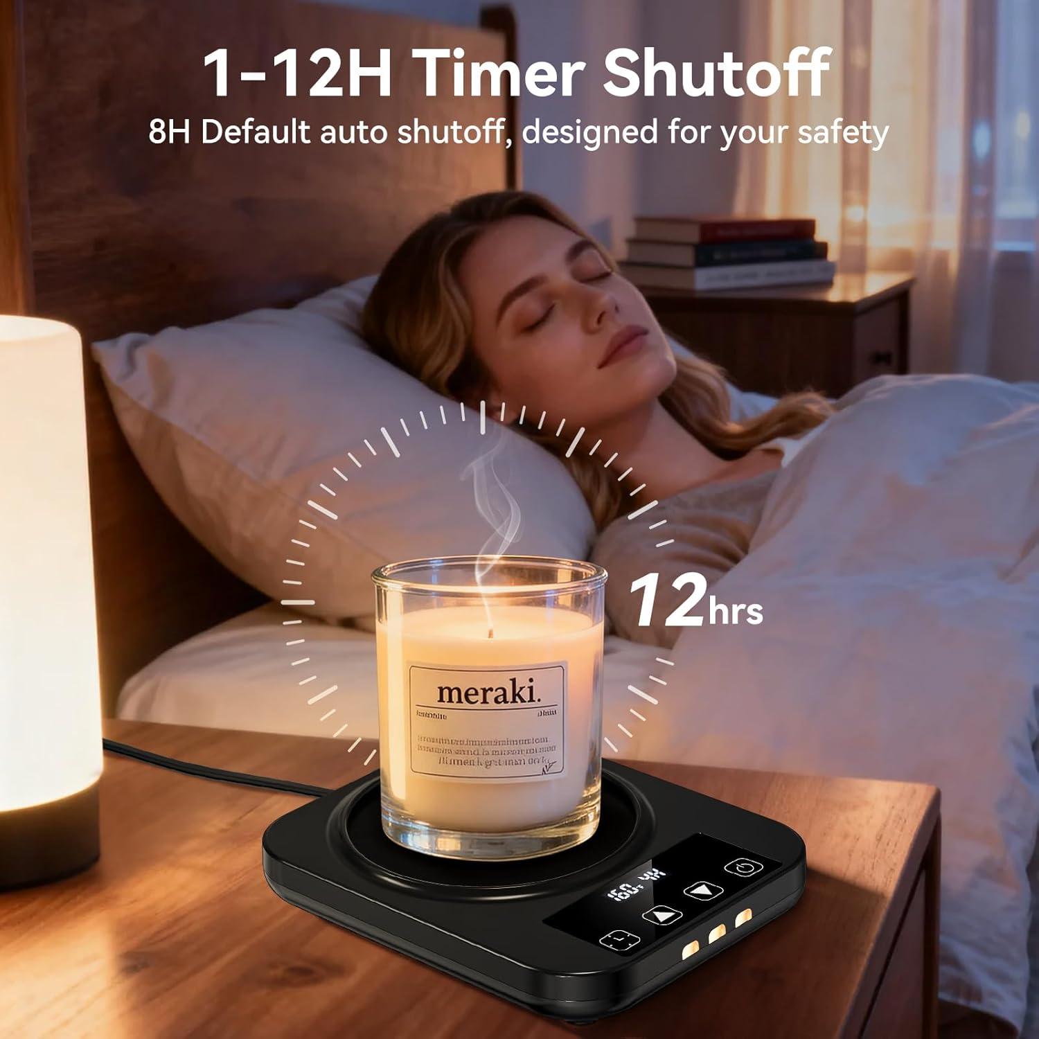 Calentador de Tazas Eléctrico Mabahoo 36W con Taza 0.47L