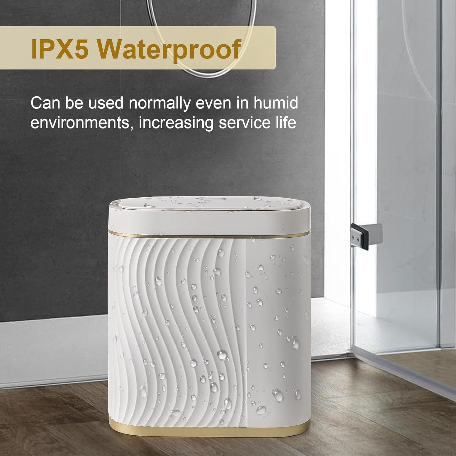 Bote de Basura Sensor SYNCVIBE 7.5L Automático Impermeable