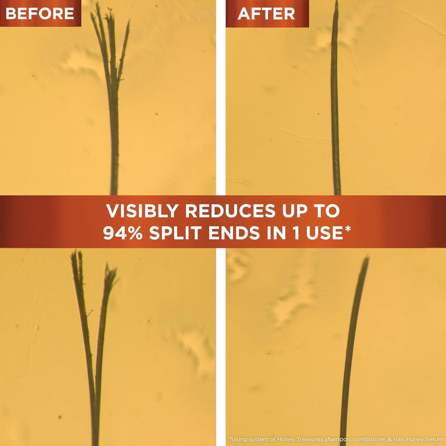 Set Garnier Whole Blends Tesoro de Miel - Champú, Acondicionador y Mascarilla para Cabello Seco y Dañado