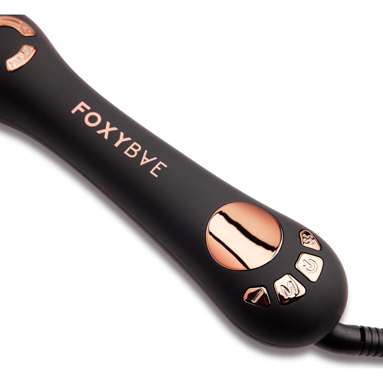 Rizador Automático FoxyBae 1" Titanio Rosa Oro Control Temperatura