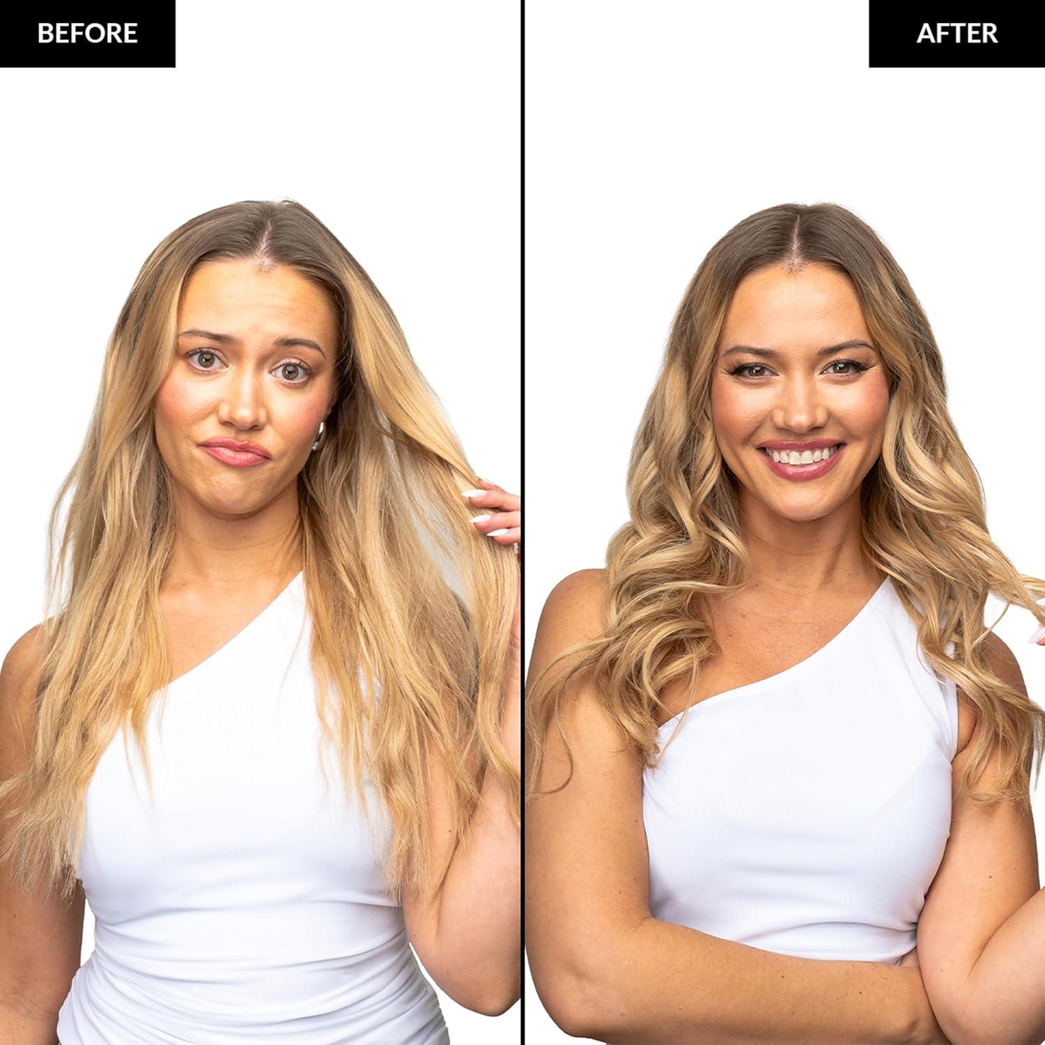 Rizador Automático FoxyBae 1" Titanio Rosa Oro Control Temperatura