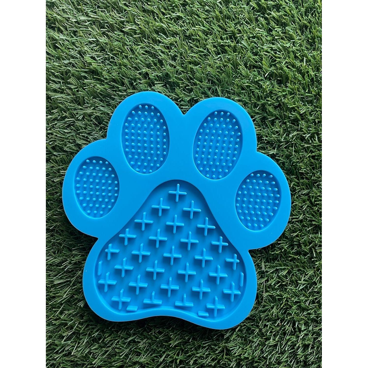 Tapete para Lamer Goodiepet Azul 18x17.8 cm para Perros y Gatos