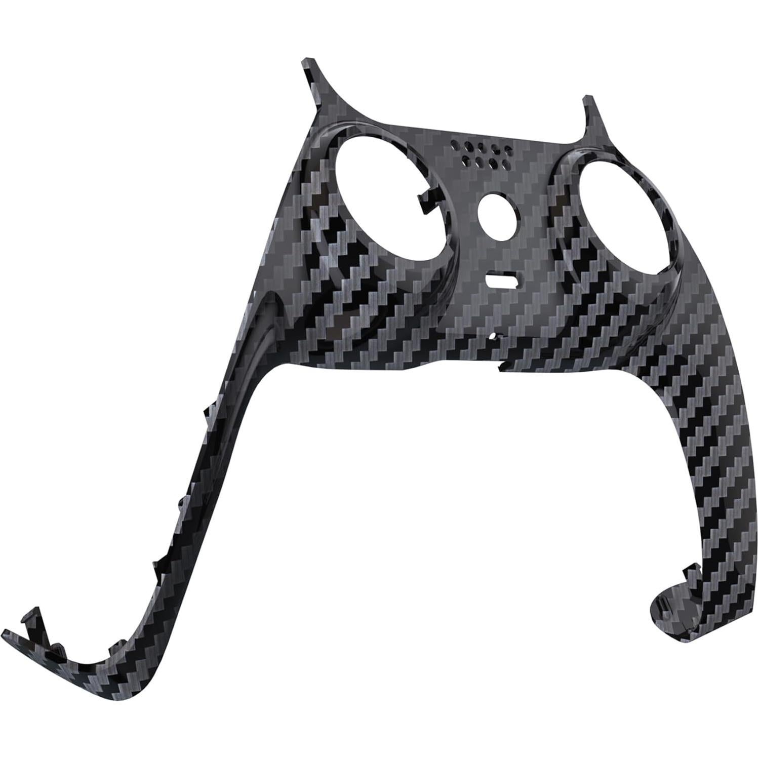 Carcasa decorativa eXtremeRate PS5 Patrón fibra carbono