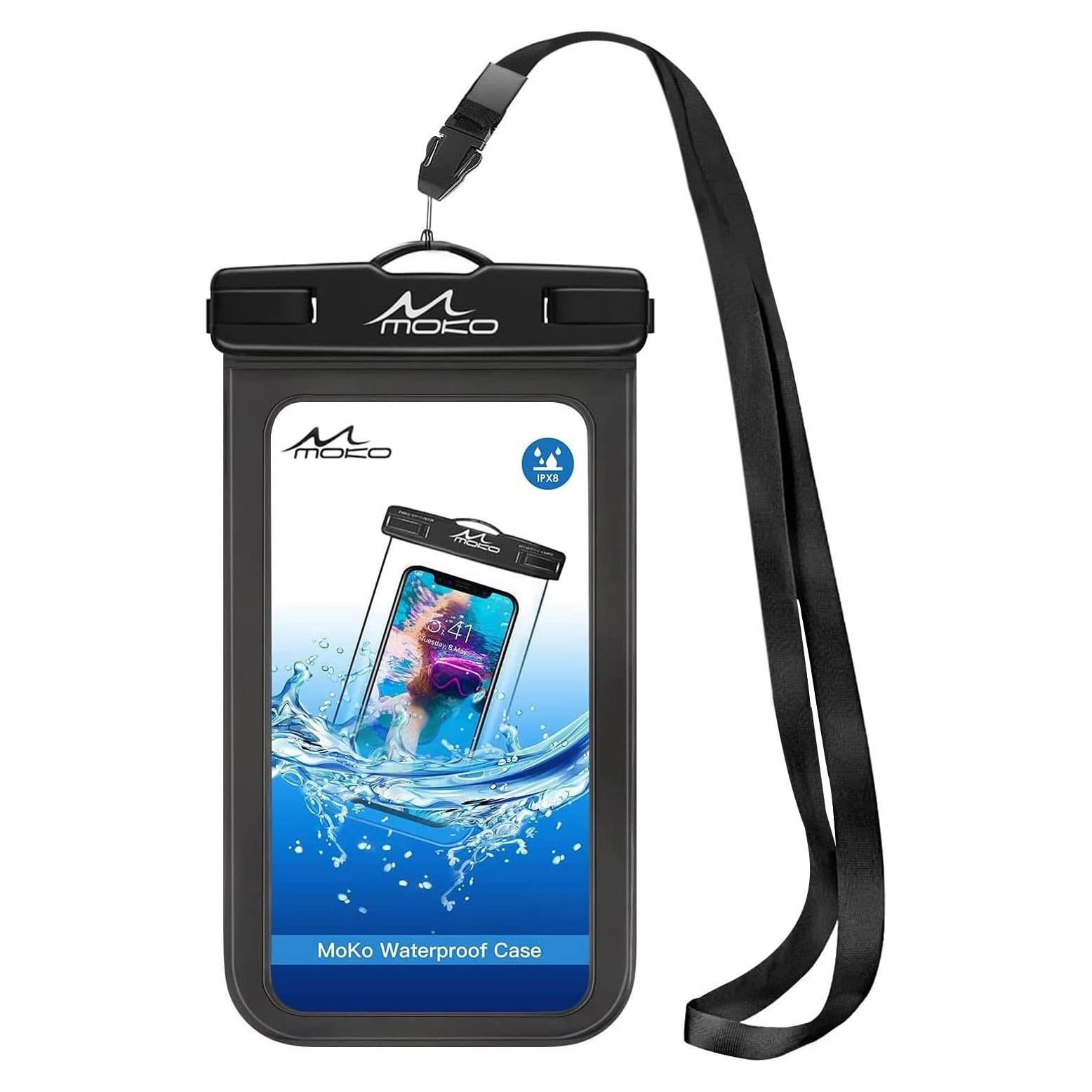 Funda Impermeable MoKo para Teléfono 30m, Negro
