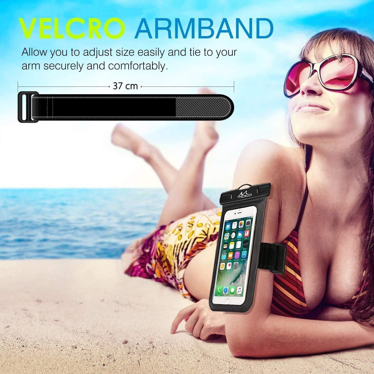 Funda Impermeable MoKo para Teléfono 30m, Negro