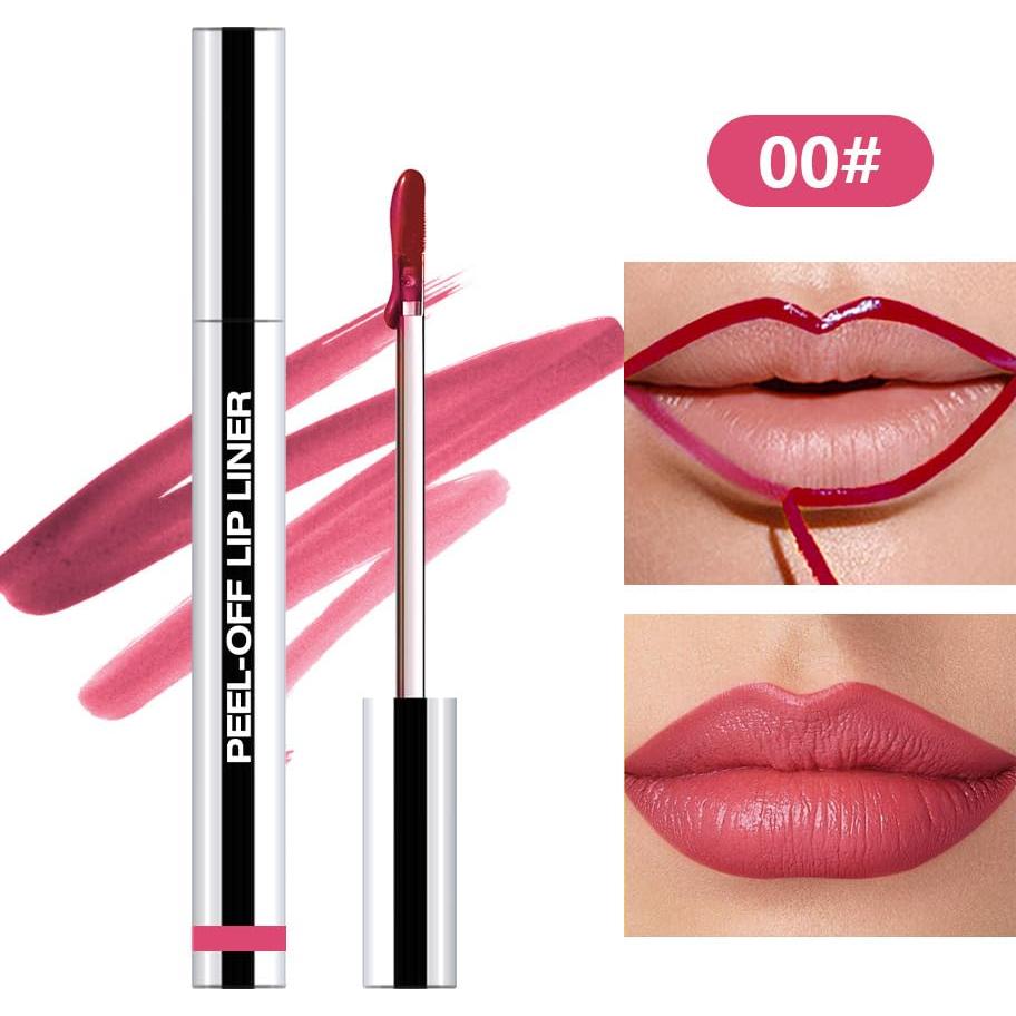 Tinte de Labios Peel Off 2-en-1 Rosa - Larga Duración